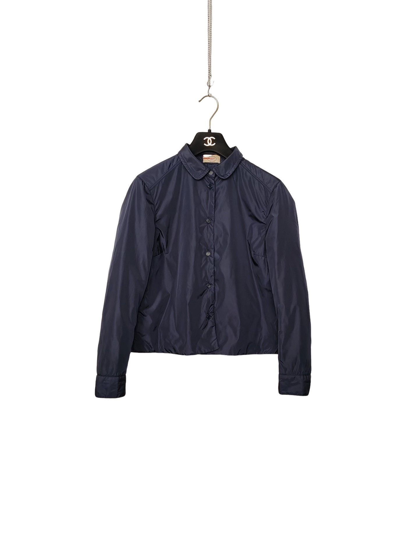 Prada Prada Nylon Button-Up Jacket Size 40 Size S / US 4 / IT 40 - 1 Thumbnail