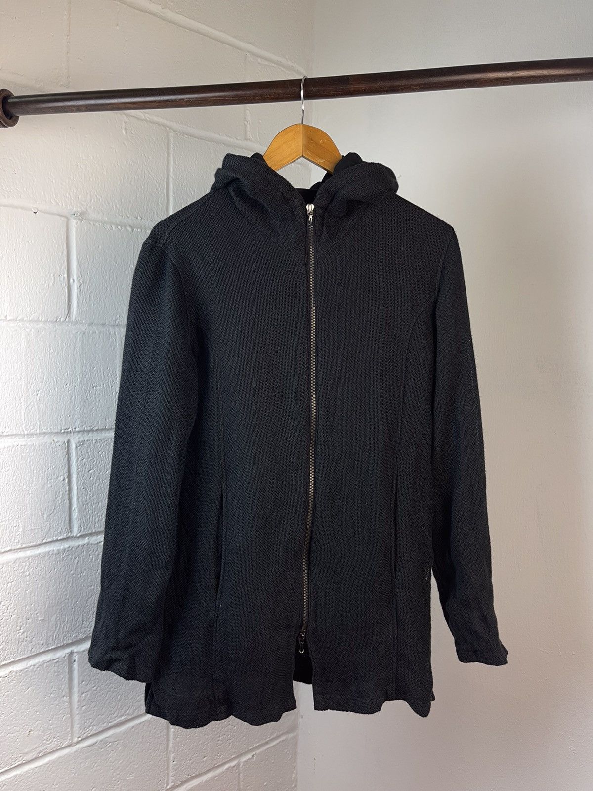 Shellac Shellac ‘Vampire’ Layered Linen Hoodie Size US M / EU 48-50 / 2 - 4 Thumbnail