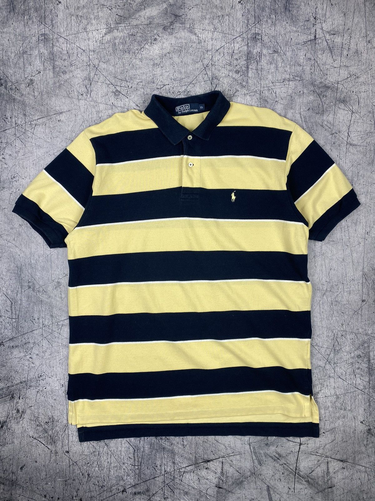 Polo Ralph Lauren Vintage Polo Ralph Lauren Striped T Shirt Size XL Size US XL / EU 56 / 4 - 2 Thumbnail