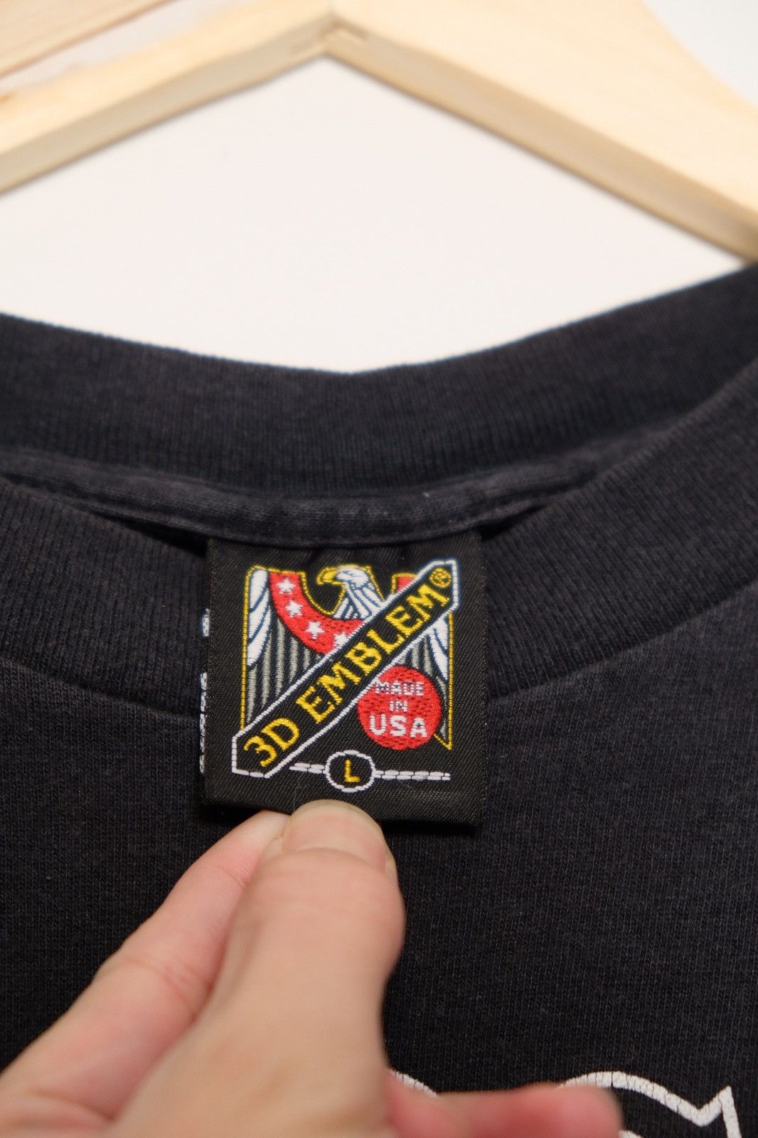Harley Davidson × Vintage Rare 1994 vintage Harley Davidson Sturgis 3D Emblem t-shirt Size US L / EU 52-54 / 3 - 9 Thumbnail