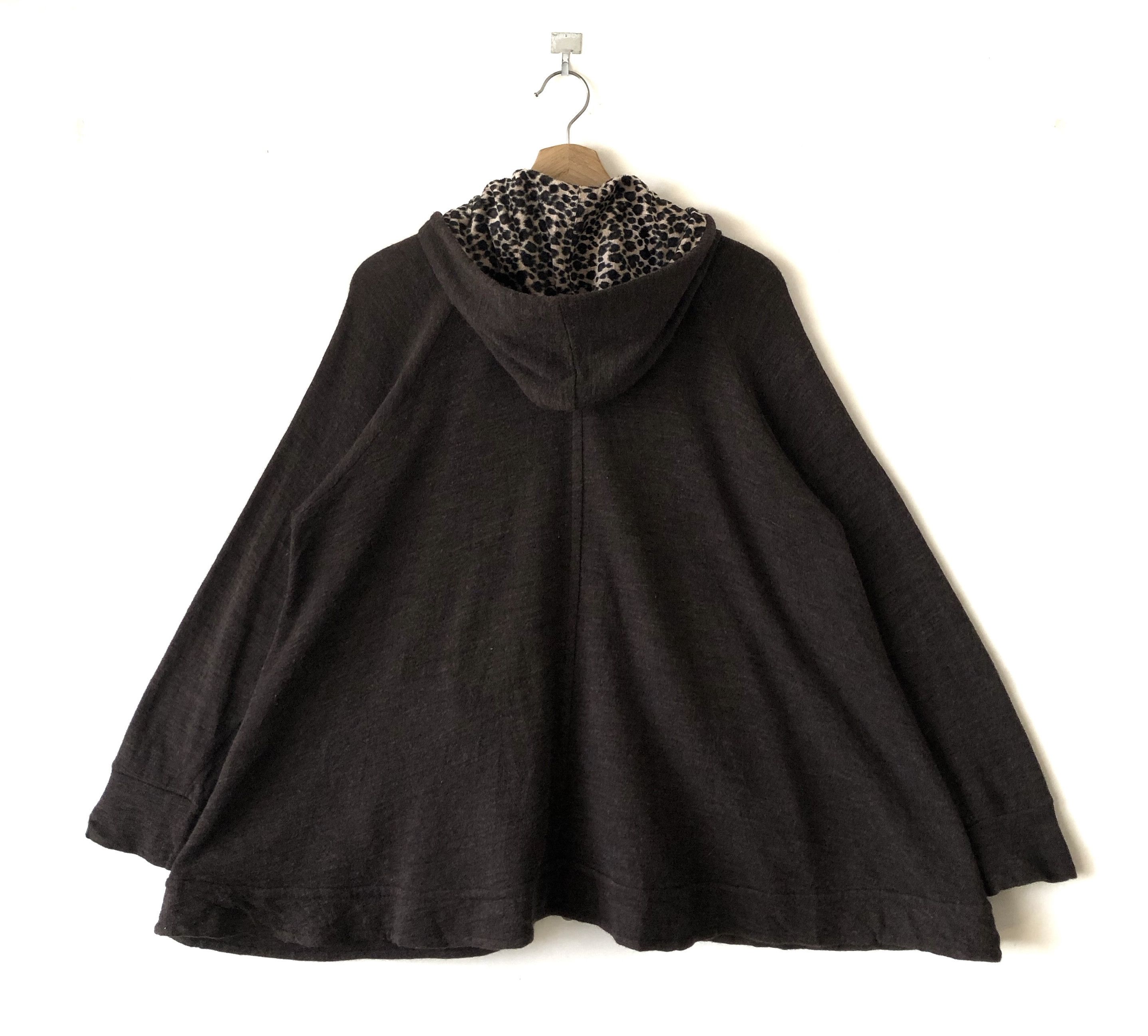 Issey Miyake × Japanese Brand × Sunao Kuwahara AW2011 ISSEY MIYAKE SUNAO KUWAHARA OVERSIZE WOOL SWEATER Size M / US 6-8 / IT 42-44 - 3 Thumbnail