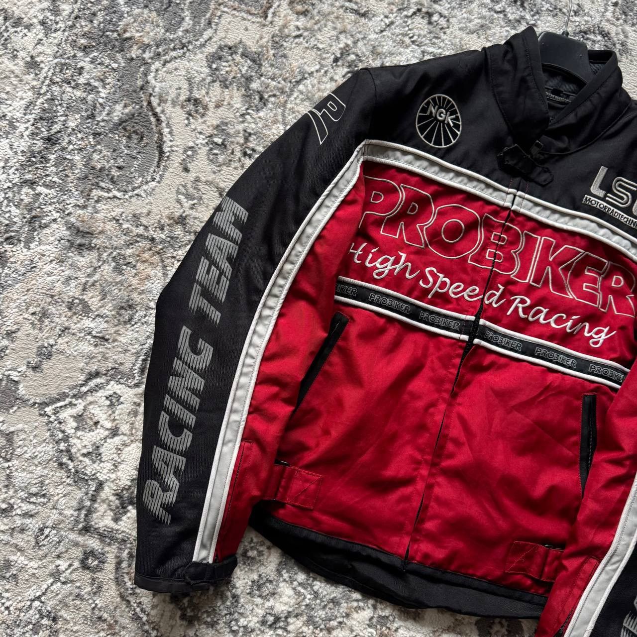 NASCAR Probiker Vintage Nascar Racing Bomber Jacket Race High Speed Size US M / EU 48-50 / 2 - 4 Thumbnail