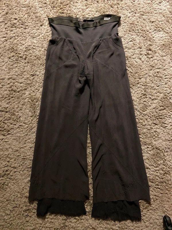Rick Owens FW06 rick owens silk pants collection ,,dustulator’’ Size US 32 / EU 48 - 1 Thumbnail