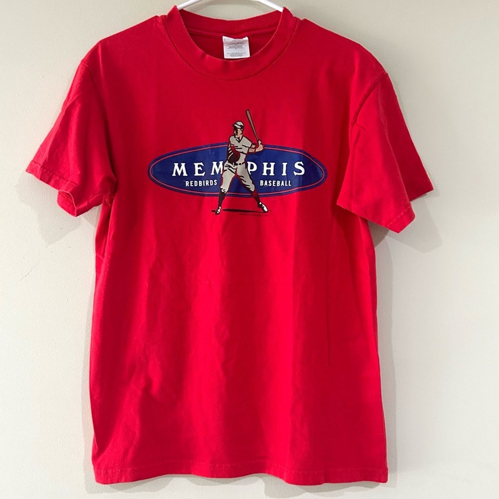 Hanes Vintage 1998 Memphis Redbirds Baseball Shirt Size US M / EU 48-50 / 2 - 1 Thumbnail
