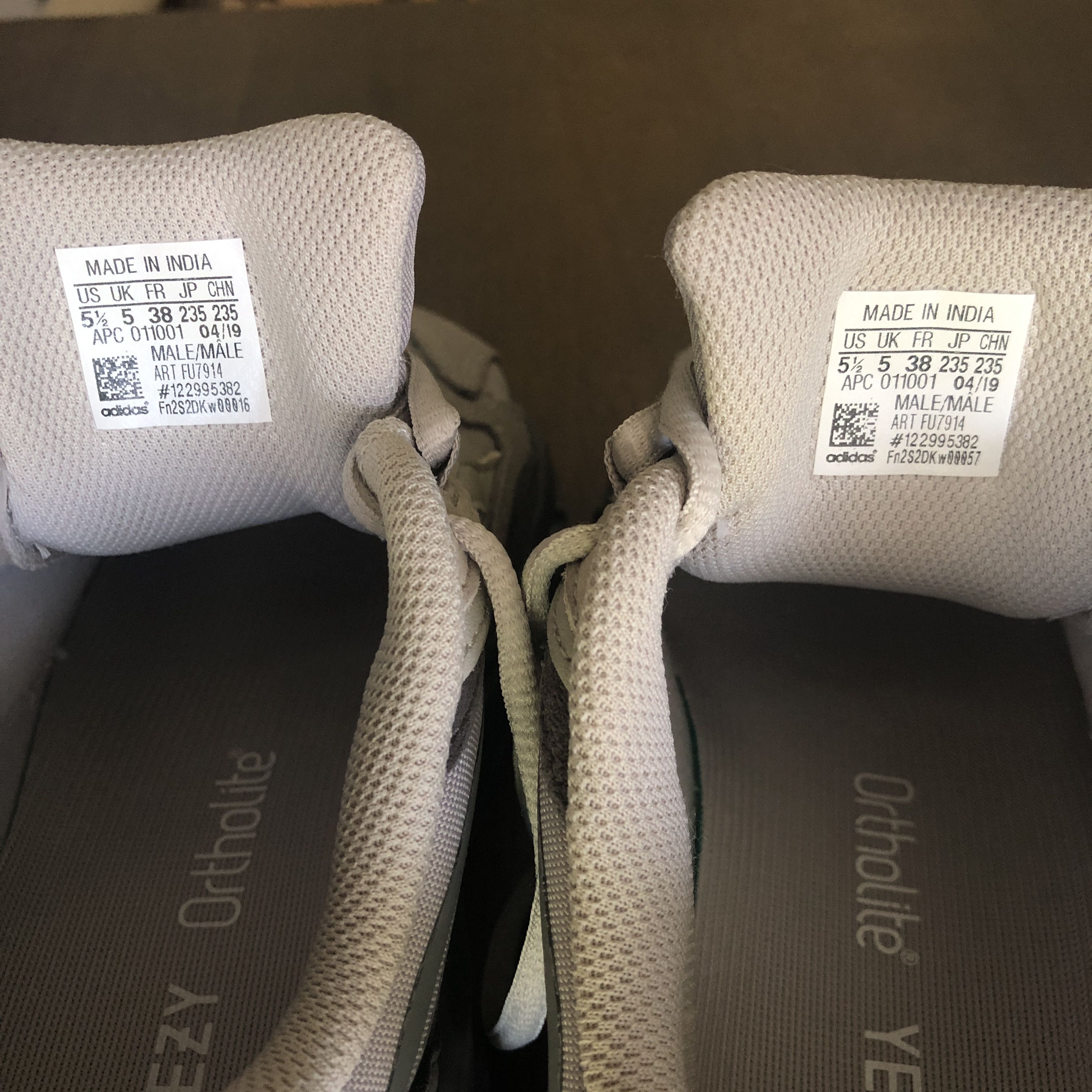 Adidas × Yeezy Adidas Yeezy 700 V2 Tephra, Personally from Kanye Size US 5.5 / EU 38 - 3 Thumbnail