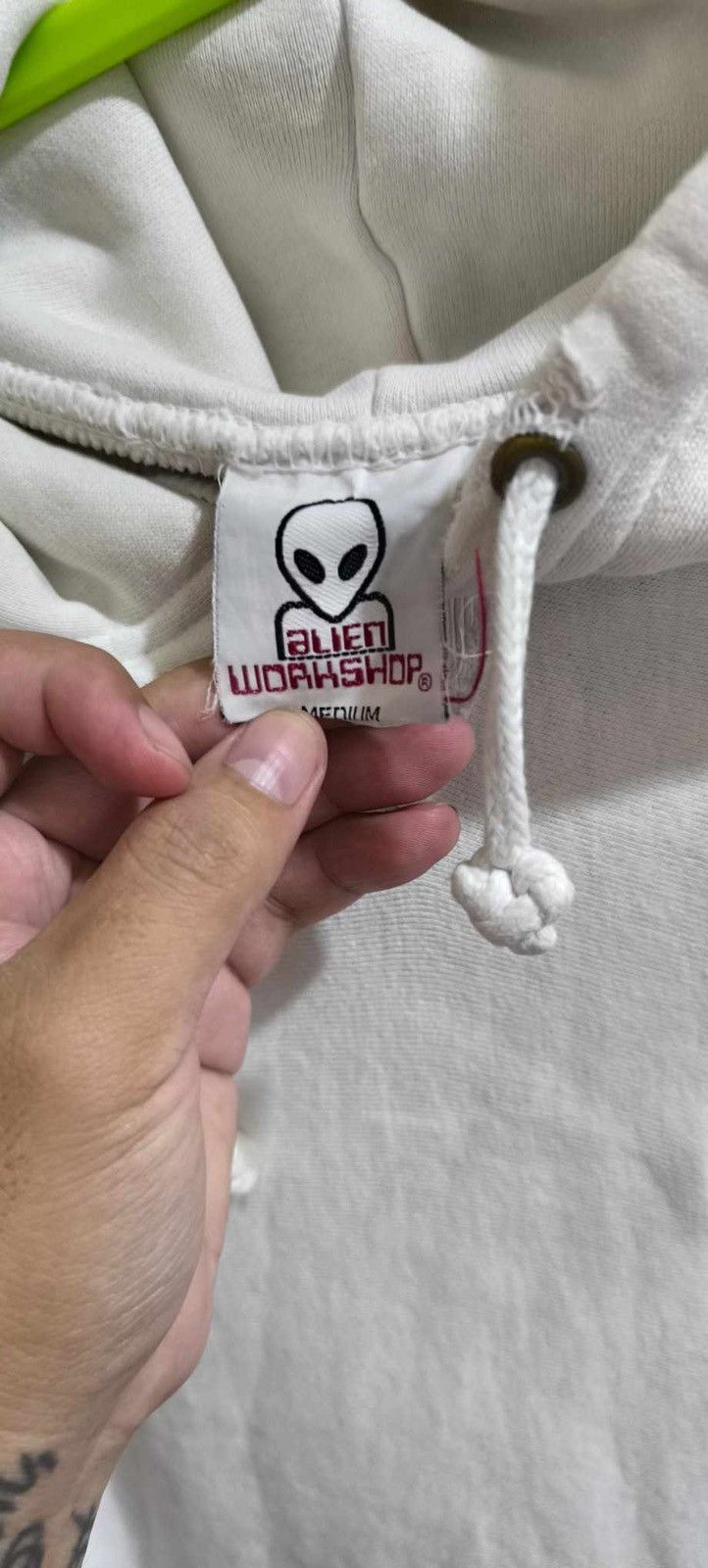 Alien Workshop × Vintage Vintage Alien Workshop White Hoodie Size US L / EU 52-54 / 3 - 6 Thumbnail