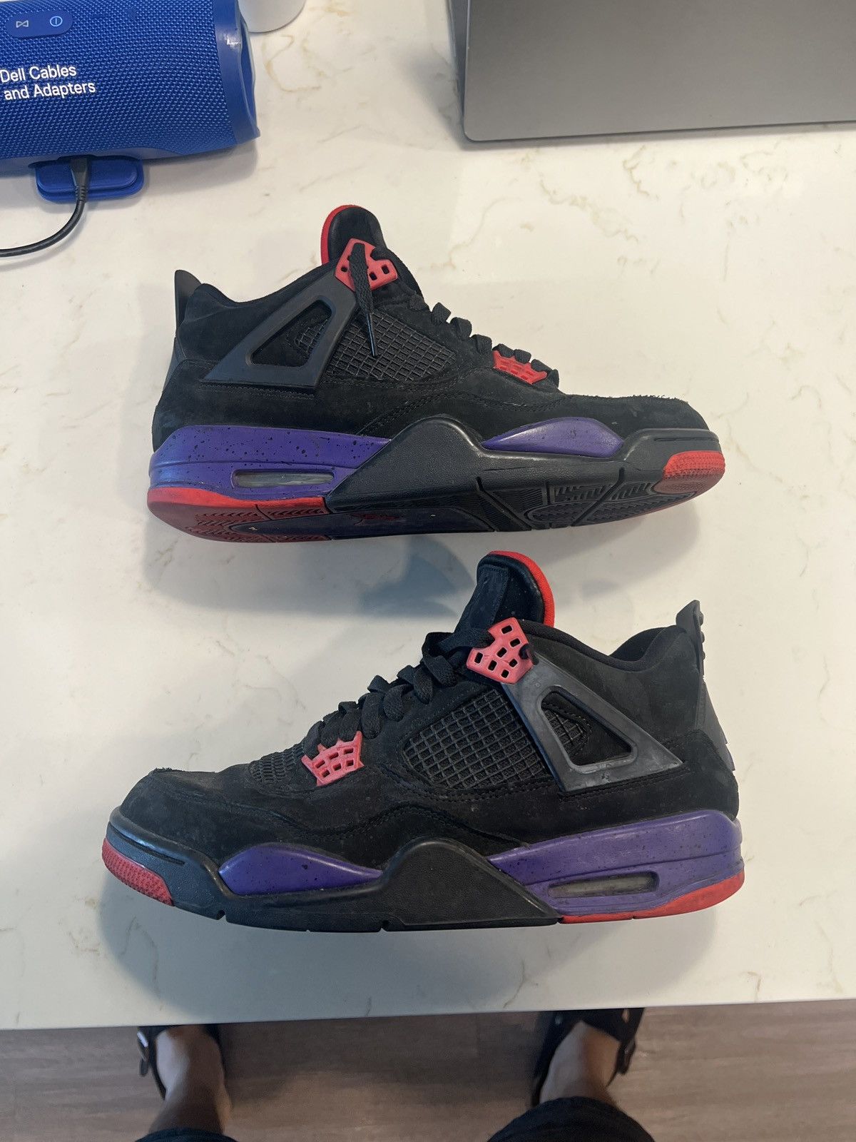Nike Jordan 4 Retro Raptors (2018) Size US 10 / EU 43 - 1 Thumbnail