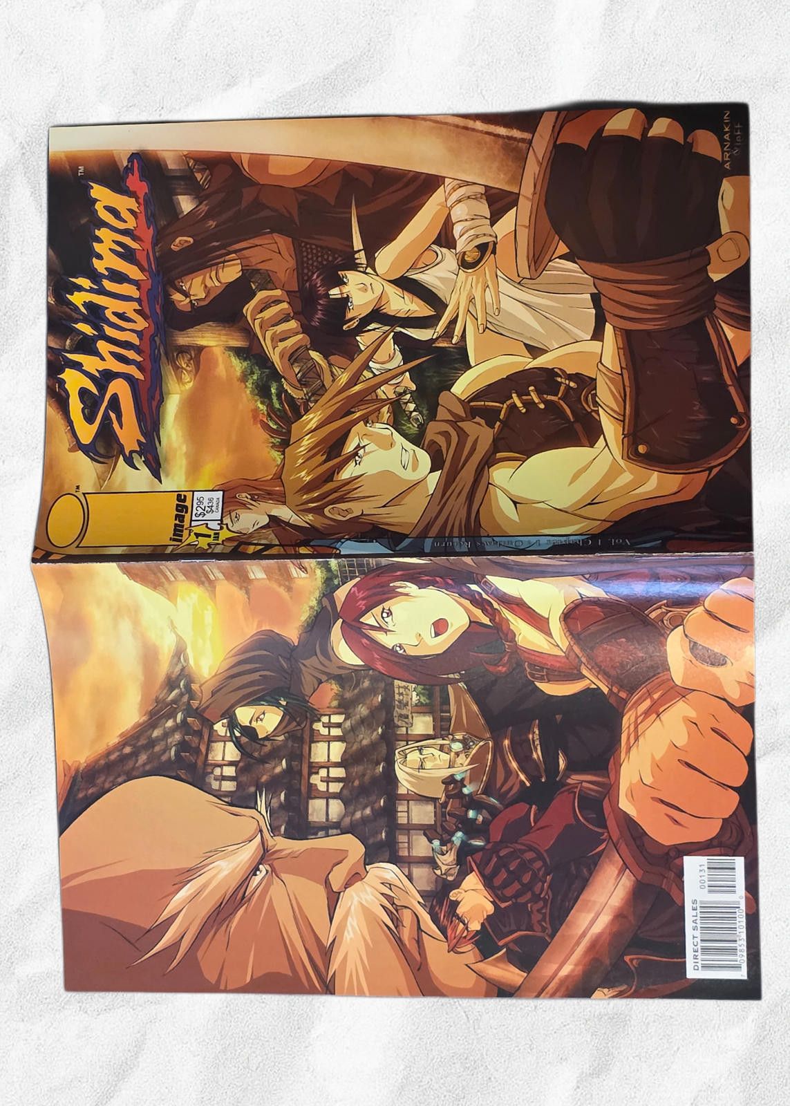 Other Shidima Comic #1 First Issue Dreamwave 2001 (C) Size ONE SIZE - 3 Thumbnail