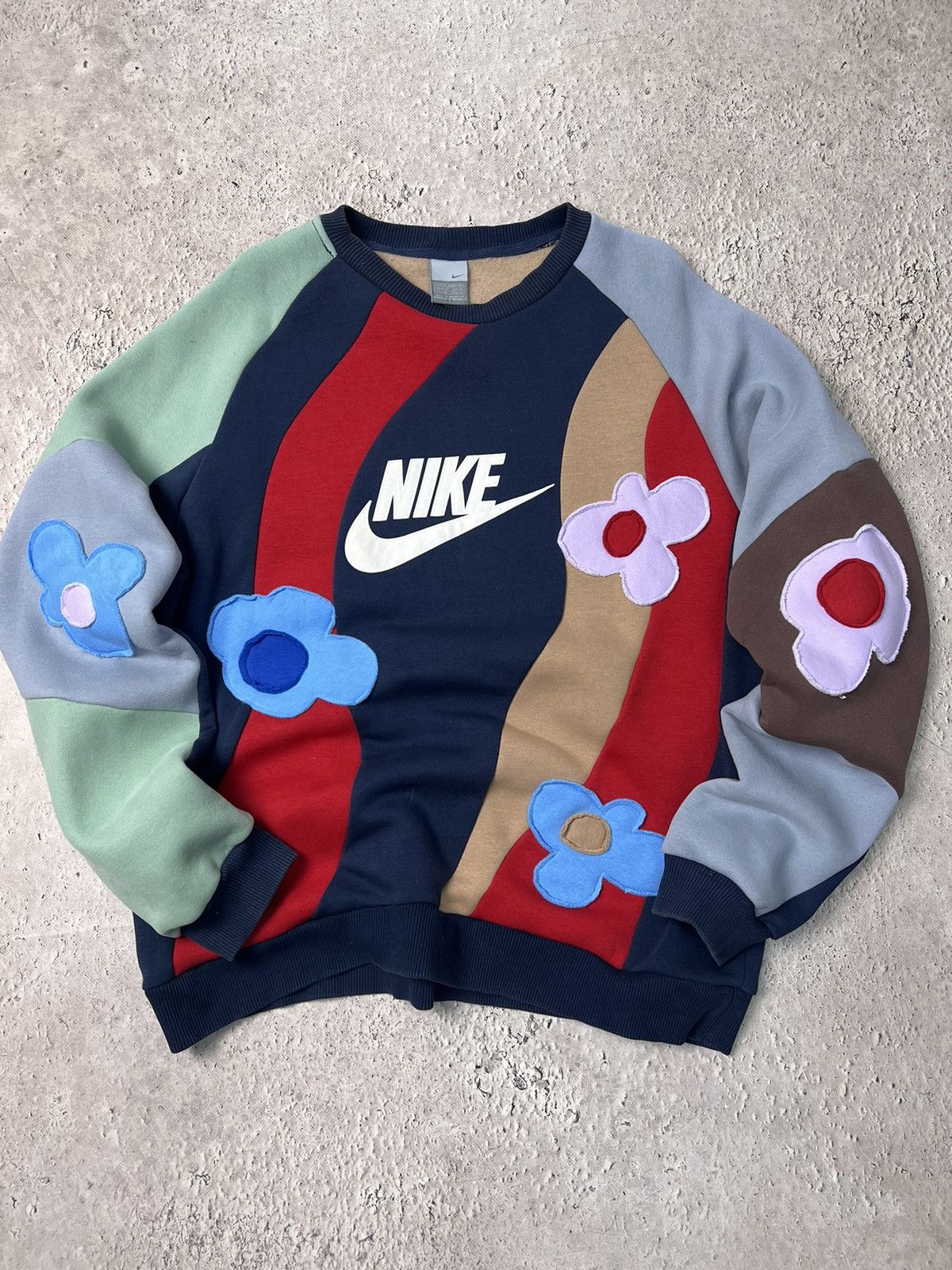 Nike × Vintage SALE✅✅VINTAGE NIKE STREETWEAR REWORKED NIKE HOODIE 90S Size US XL / EU 56 / 4 - 8 Thumbnail