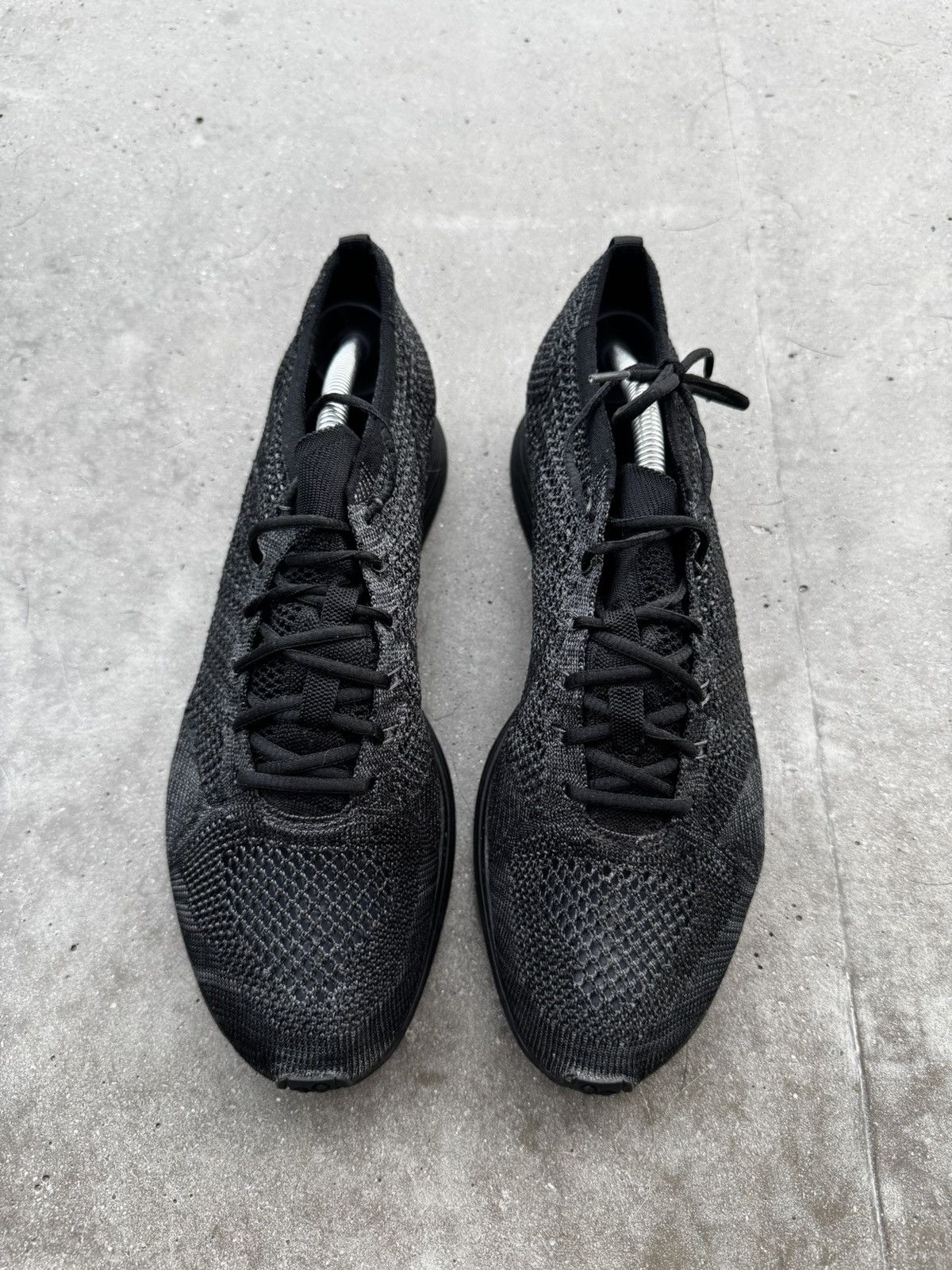 Nike Nike Flyknit Racer Triple Black Streetwear Hype Sneakers Size US 11 / EU 44 - 3 Thumbnail