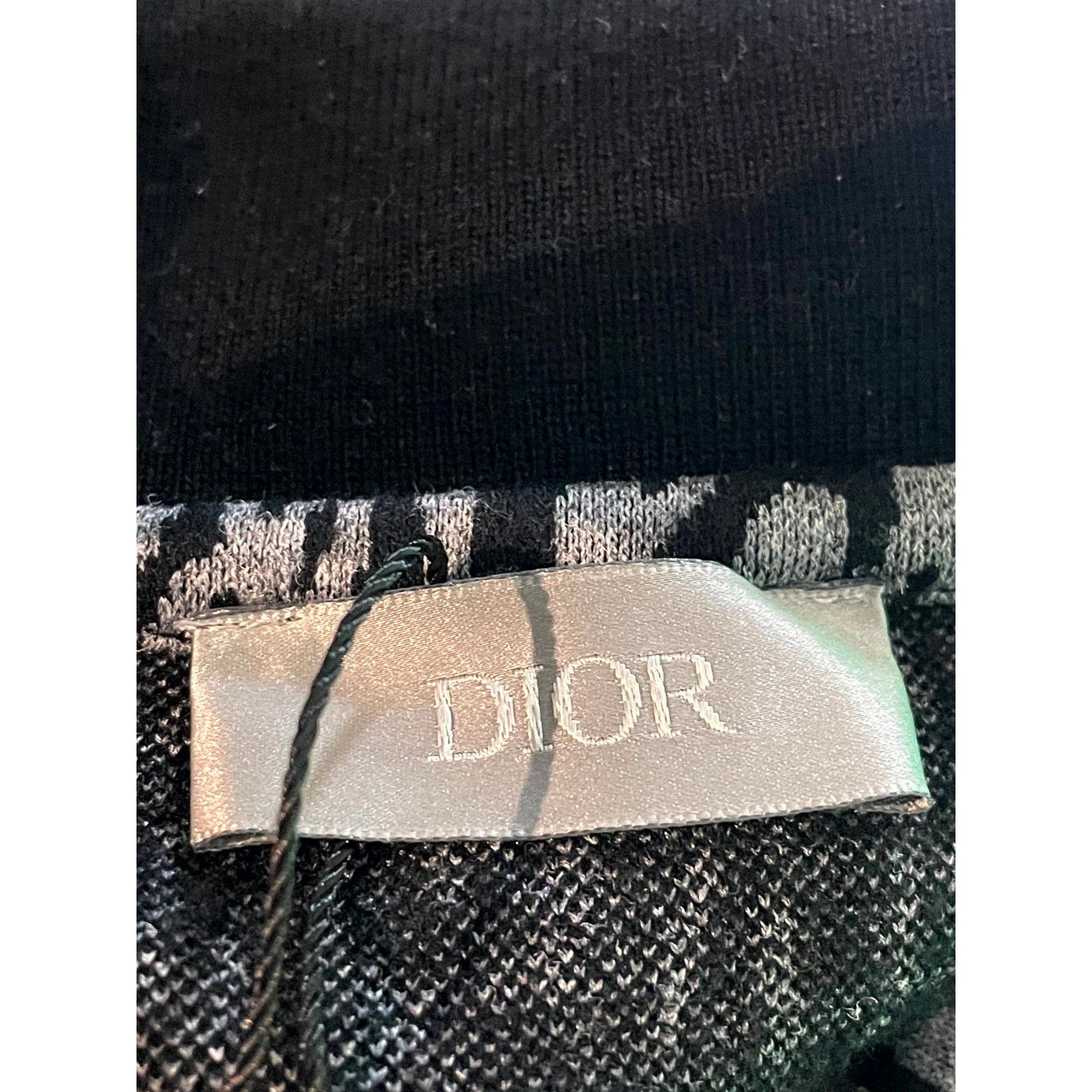 Dior Dior Monogram Black & Grey Polo Size US XS / EU 42 / 0 - 3 Thumbnail