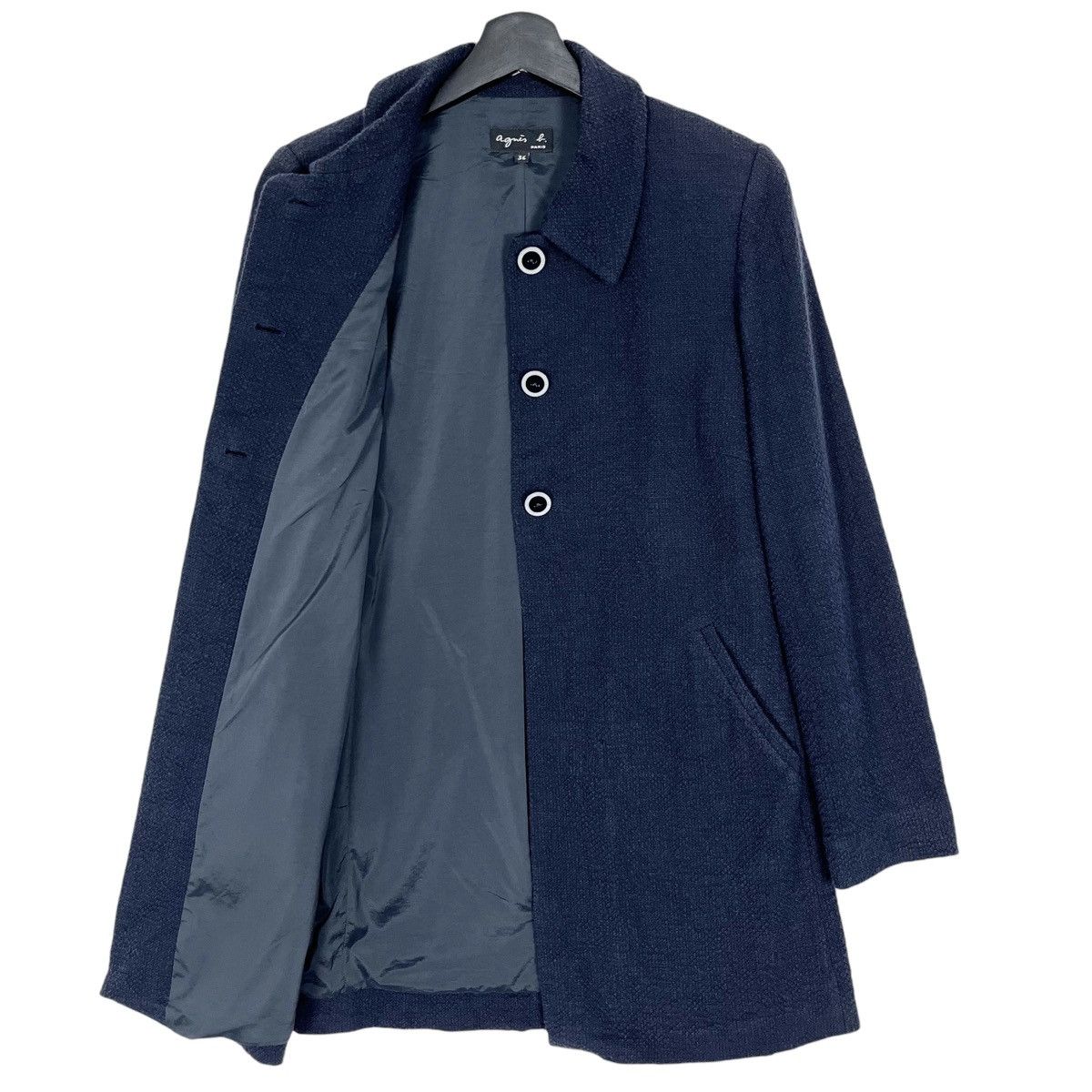 Designer × agnes b. Agnes b. Paris Women Coat Size XS / US 0-2 / IT 36-38 - 6 Thumbnail