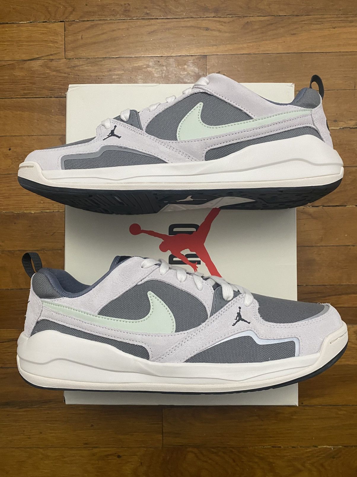 Jordan Brand Size 12 - Jordan CMFT Era Cool Grey Jade Aura Men’s Size US 12 / EU 45 - 2 Thumbnail