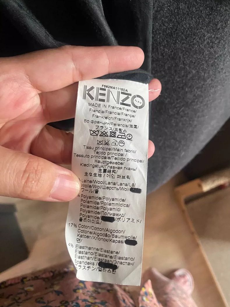 Kenzo KENZO A wool coat Size XS / US 0-2 / IT 36-38 - 5 Thumbnail