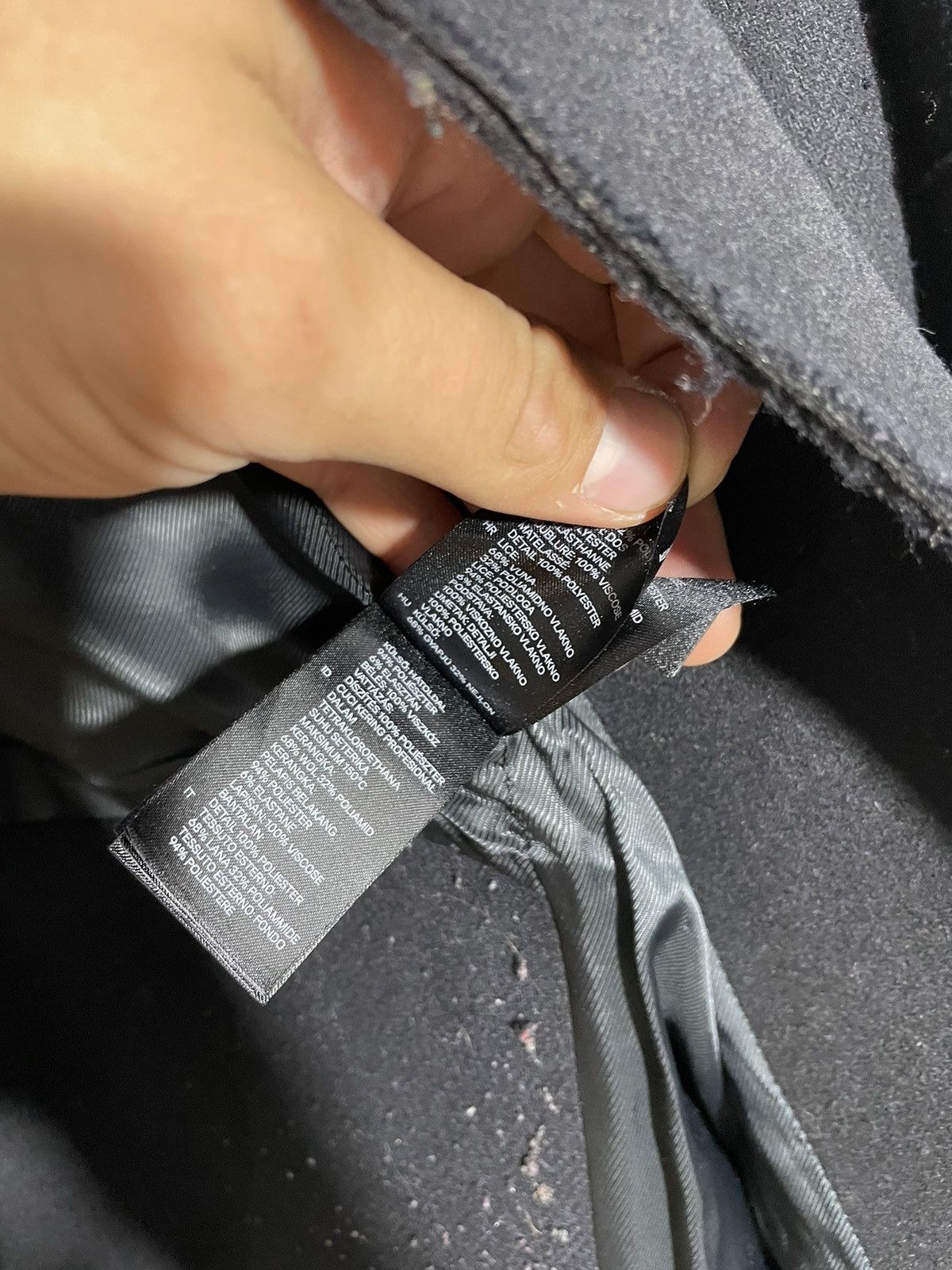 Alexander Wang × H&M Alexander Wang x H&M wool biker jacket Size M / US 6-8 / IT 42-44 - 16 Thumbnail