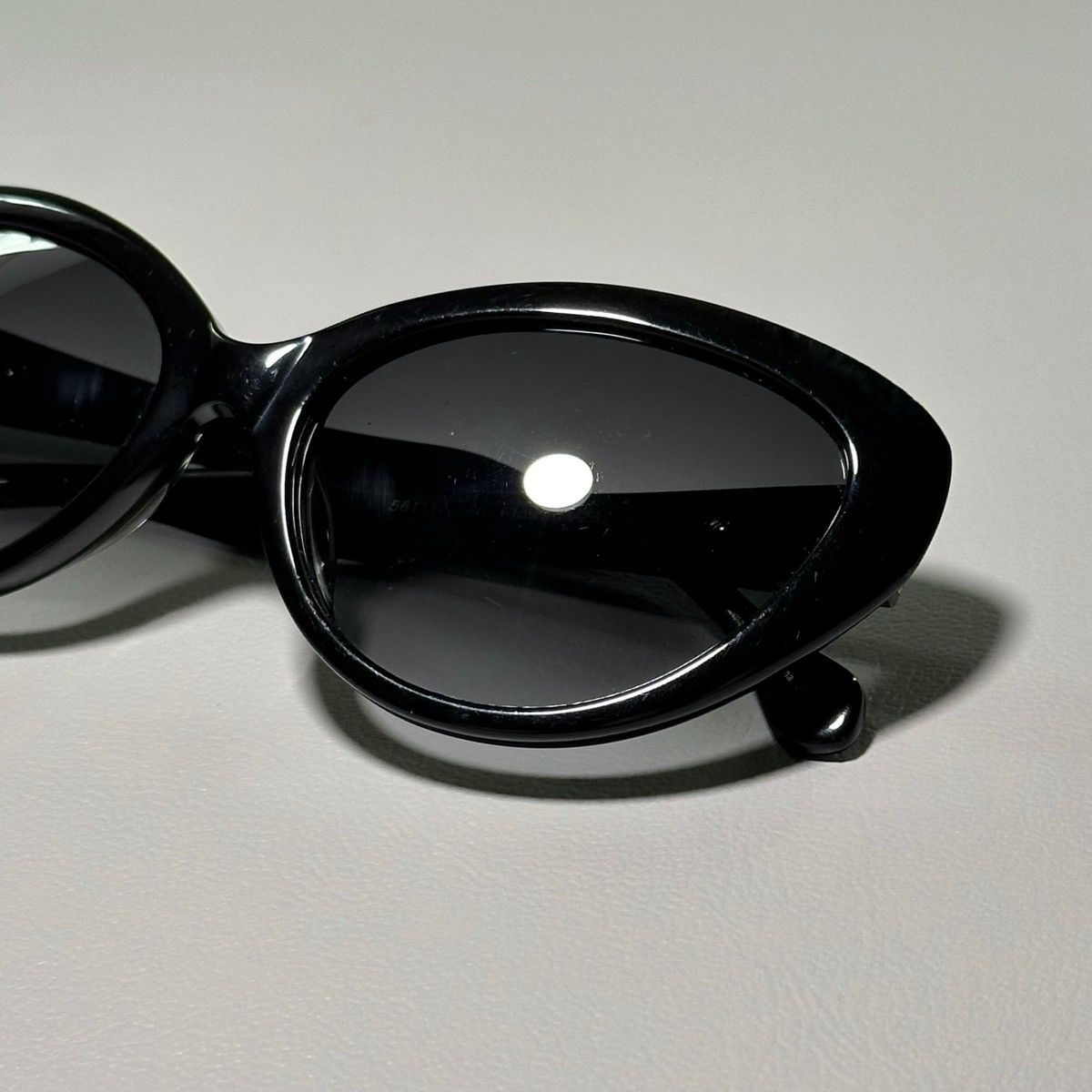 Vera Wang Vera Wang Flowen V282 Black Cat Eye Sunglasses Size ONE SIZE - 7 Thumbnail