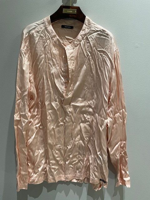 Tom Ford LONG SLEEVED PIJAMA TOP WITH BUTTONS pale pink Size US XL / EU 56 / 4 - 1 Preview