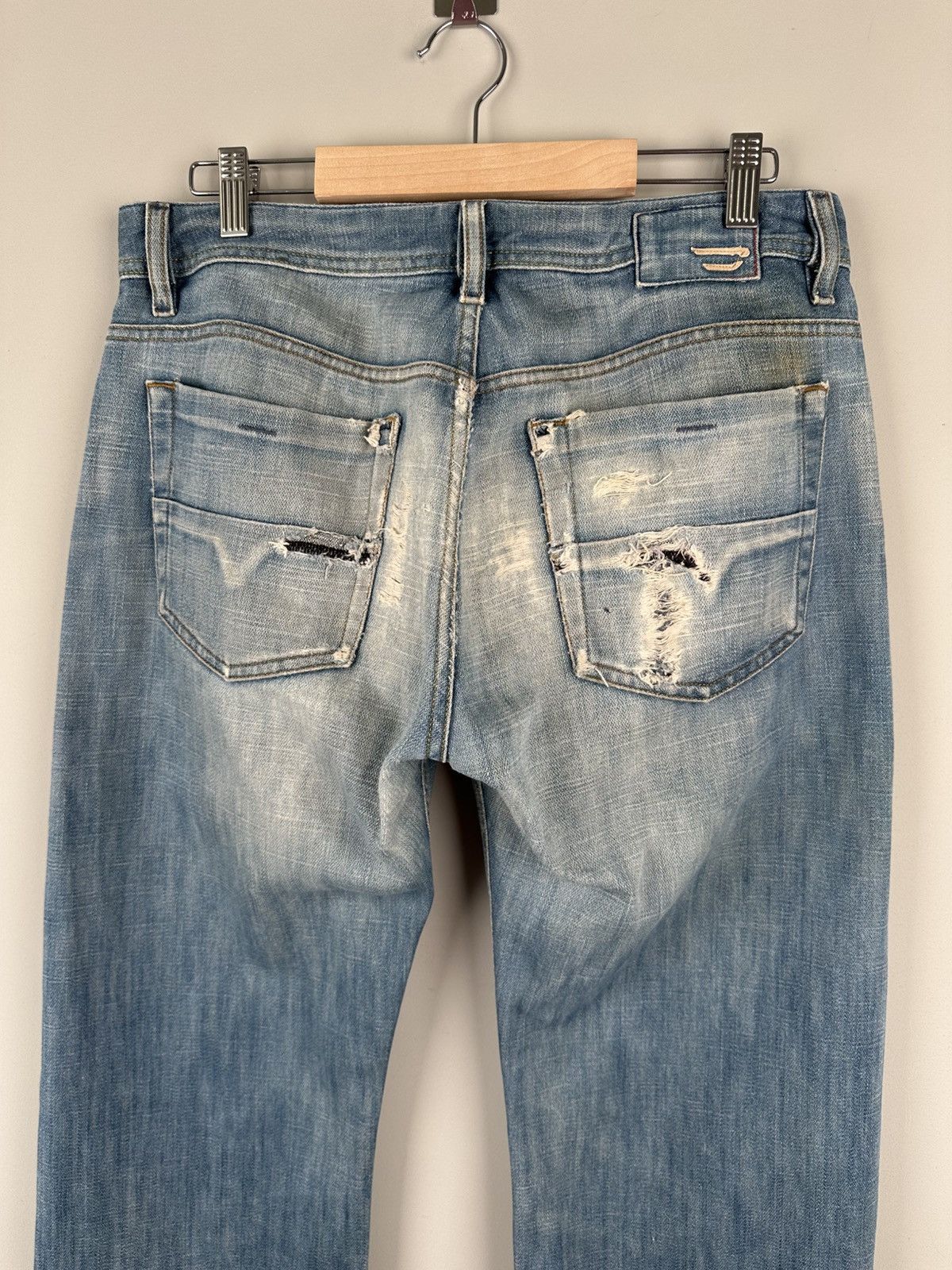 Diesel Diesel Baggy Jeans Denim Distressed Size US 32 / EU 48 - 4 Thumbnail