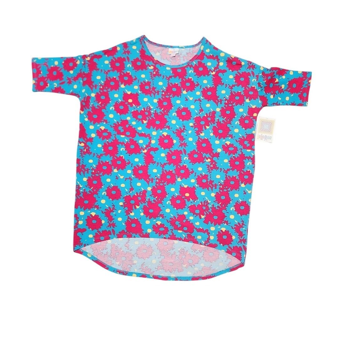 Other LuLaRoe Size Small Blue Geometric Print Top NWT Size S / US 4 / IT 40 - 1 Thumbnail