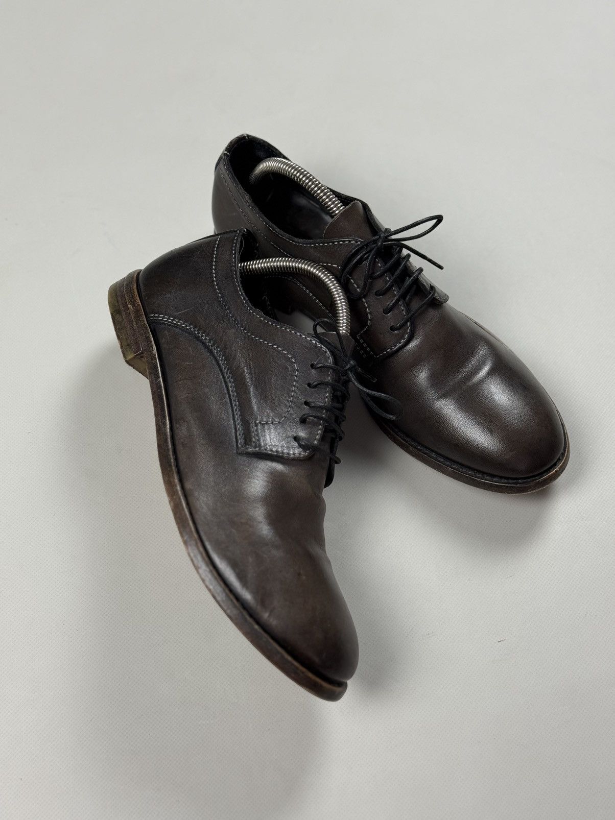 MoMA MOMA Avant-Garde Leather Lace Up Classic Formal Derby Shoes Size US 9 / EU 42 - 4 Thumbnail