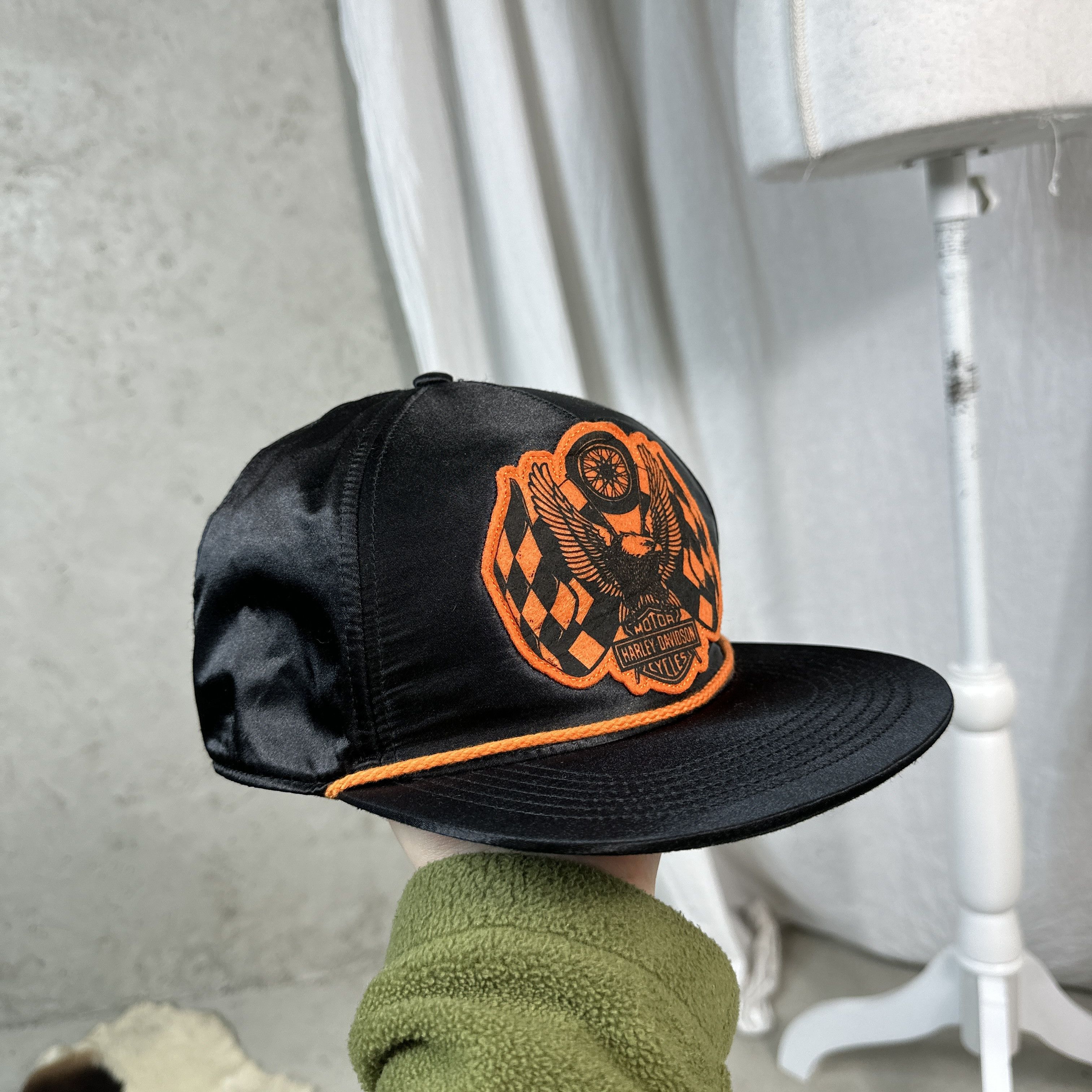 Harley Davidson × Vintage Harley Davidson Trucker Hat Size ONE SIZE - 1 Thumbnail