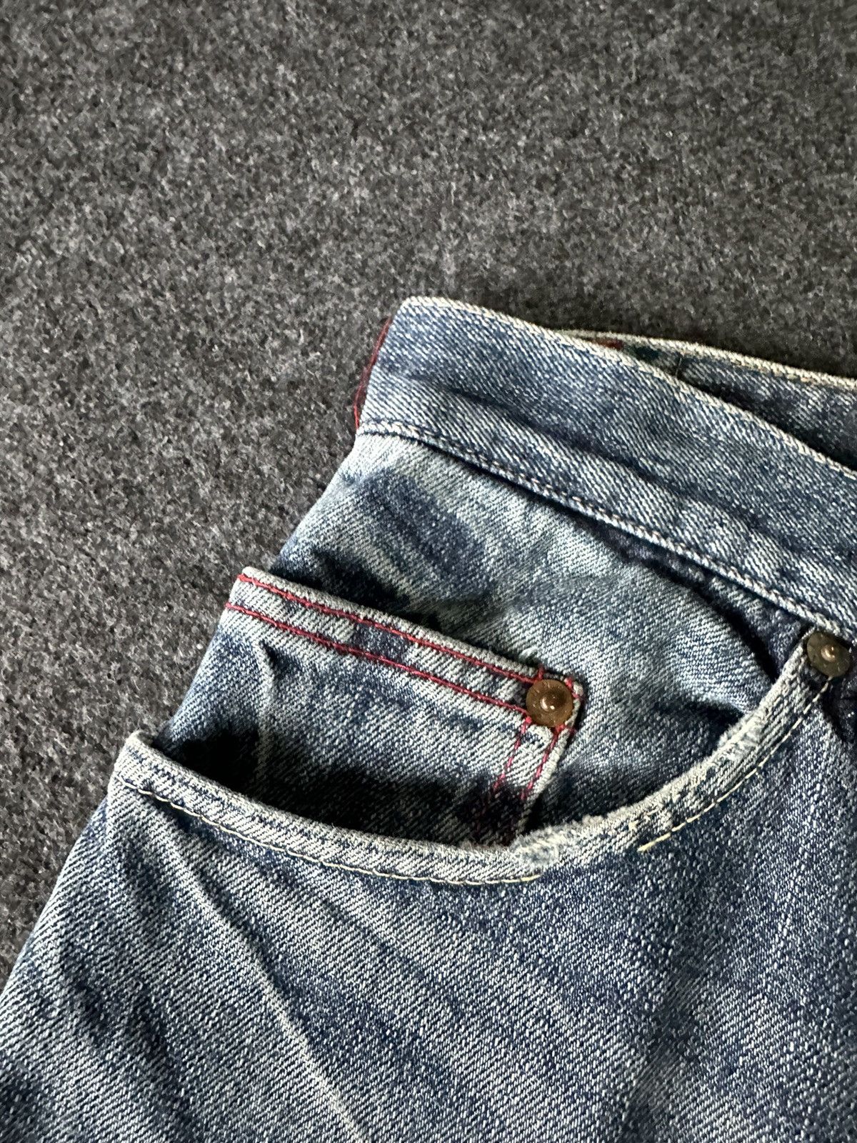 JNCO Baggy Scanner Fundamental Japan Denim 34x30 D226 Size US 34 / EU 50 - 15 Thumbnail