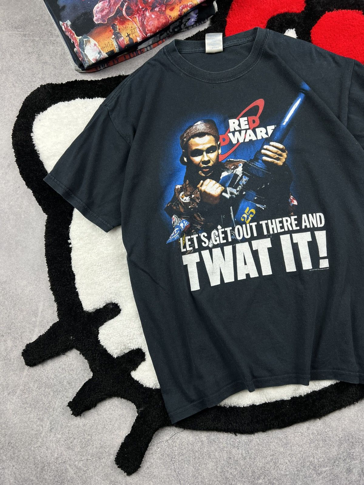 Band Tees Vintage Red Dwarf Twat It! Movie 2007 Japanese Y2K Tee Shirt Size US L / EU 52-54 / 3 - 2 Thumbnail