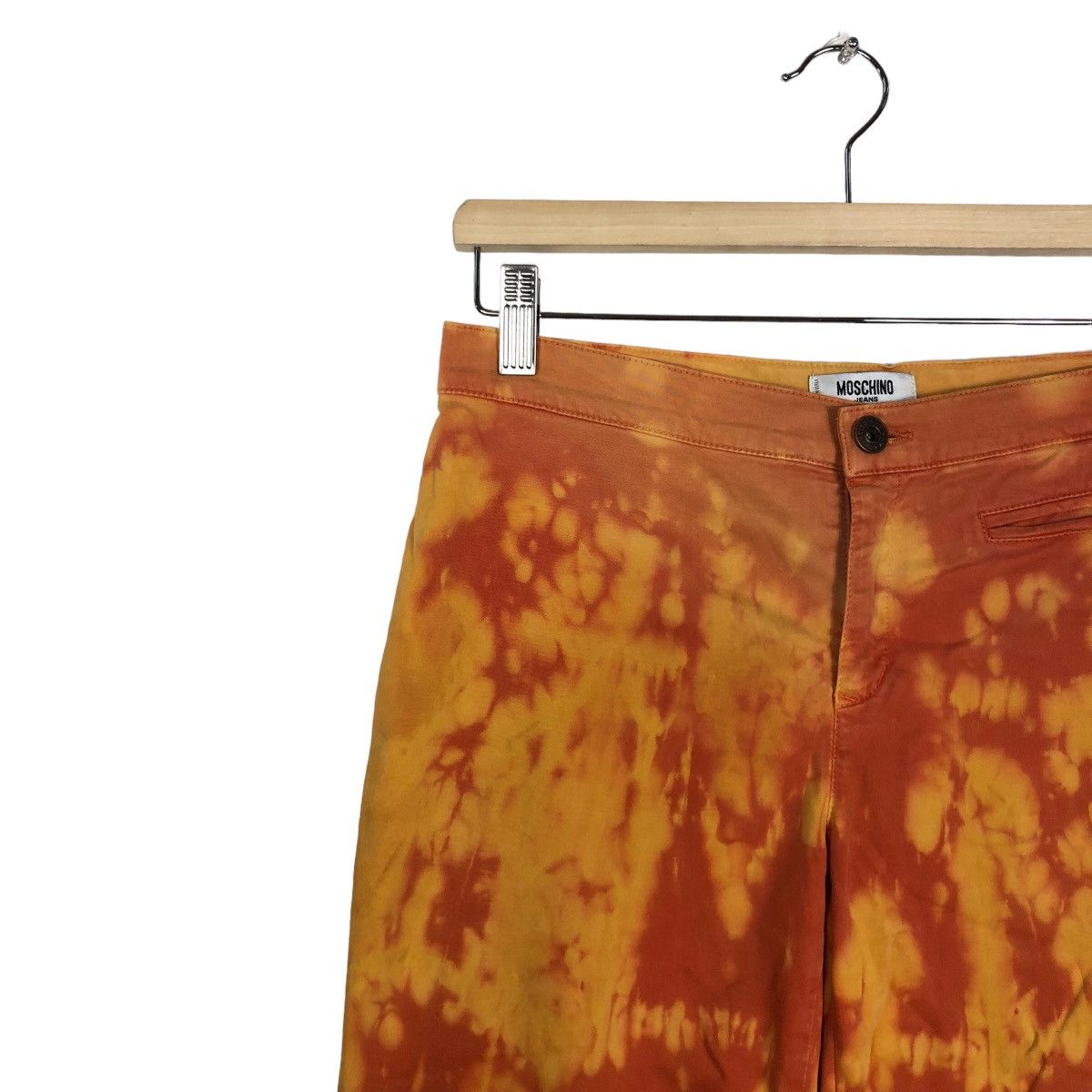 Japanese Brand 🔥Rare Acid Wash Design Trousers Moschino Japan Size 30" / US 8 / IT 44 - 6 Thumbnail