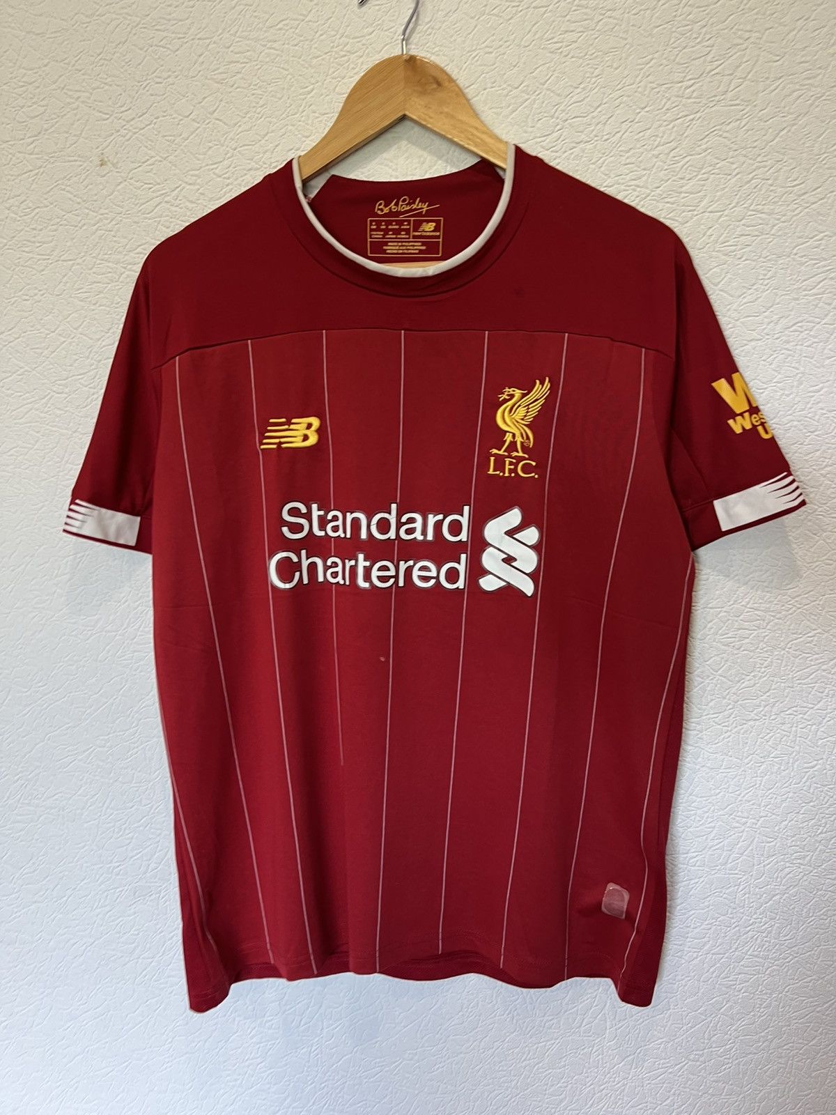 New Balance Liverpool New Balance 2019/2020 Home Kit Soccer Jersey Size US S / EU 44-46 / 1 - 1 Thumbnail