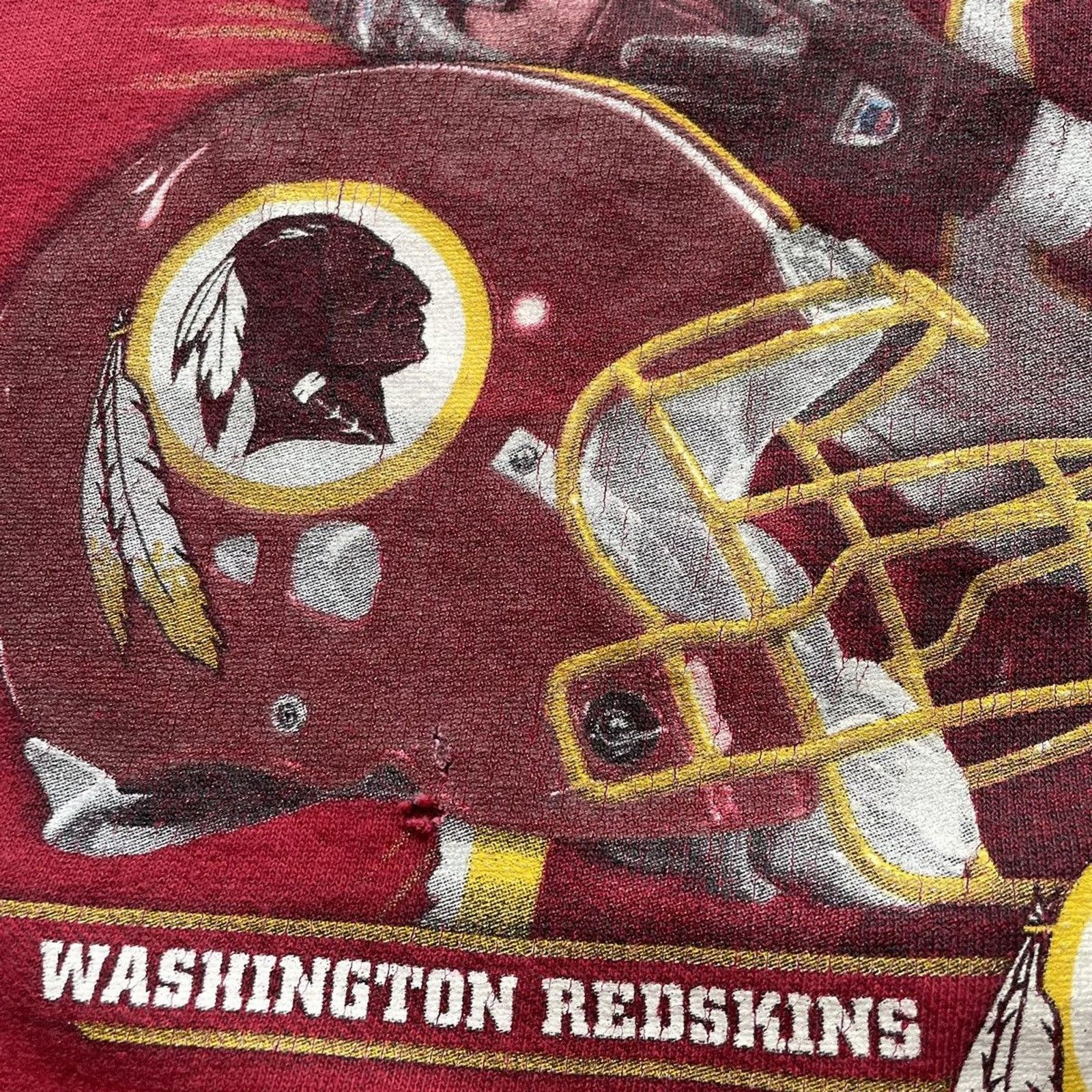 NFL Vintage Y2K Washington Redskins NFL T Shirt Size XXL Rare Size US XXL / EU 58 / 5 - 7 Thumbnail