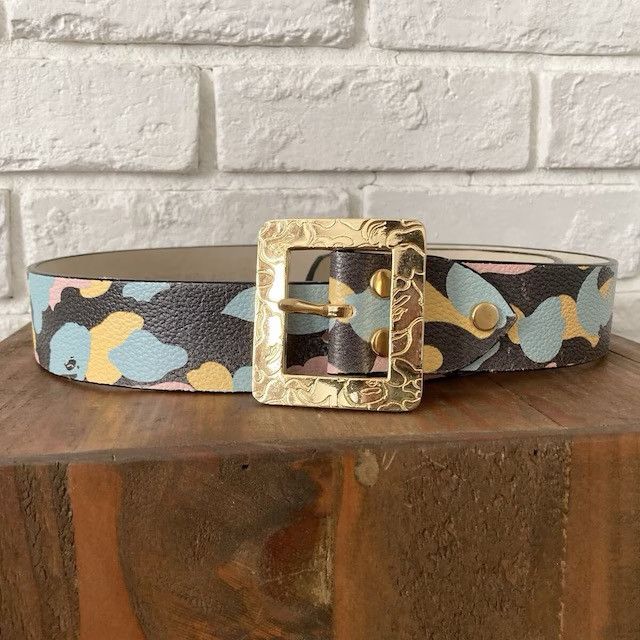 Bape BAPE New multi camo leather belt cotton candy camo APE NIGO Size ONE SIZE - 1 Thumbnail