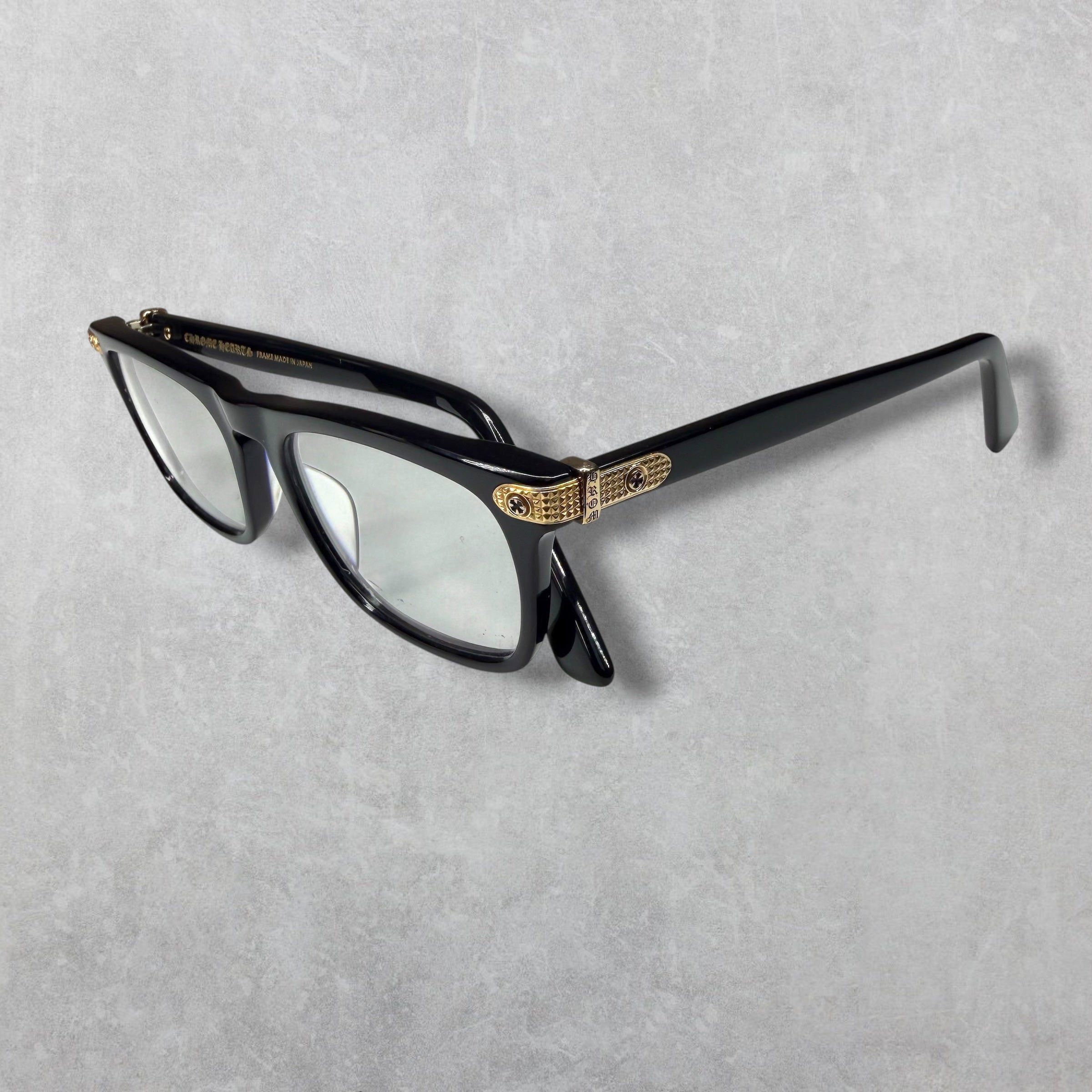 Chrome Hearts Chrome Hearts Beau Ner Gold Glasses Size ONE SIZE - 2 Thumbnail