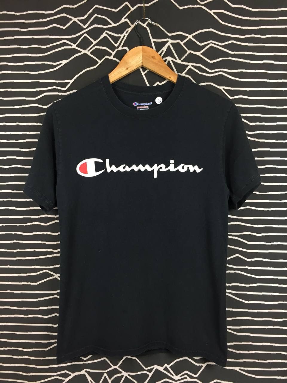 Champion × Vintage Champion Authentic Spell Out Logo Essential Tee Size US S / EU 44-46 / 1 - 2 Thumbnail