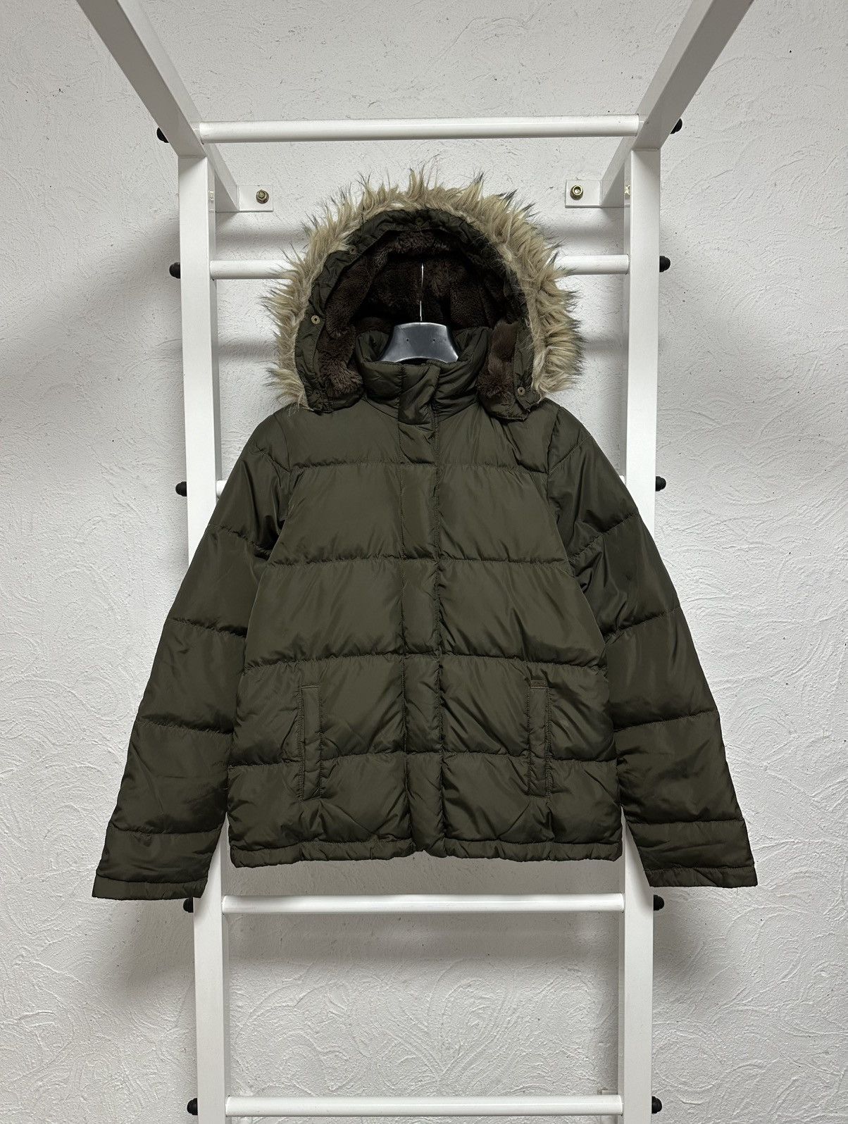 Denim & Supply Ralph Lauren Denim Supply Ralph Lauren Women’s Olive Puffer Jacket Size L Size L / US 10 / IT 46 - 1 Thumbnail