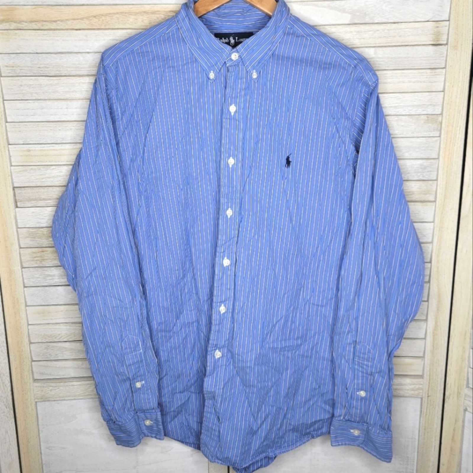 Ralph Lauren Blue Label Ralph Lauren XL Button Down Long Sleeve Mens Classic Shirt Size US XL / EU 56 / 4 - 1 Thumbnail
