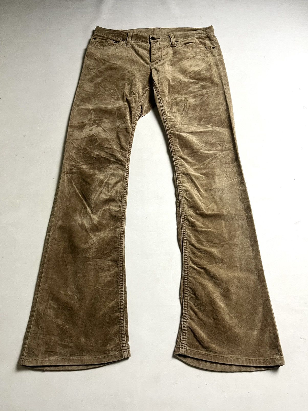 Hysteric Glamour 💸HOT💸90s Hysteric Glamour Suede pant Size US 29 - 1 Thumbnail