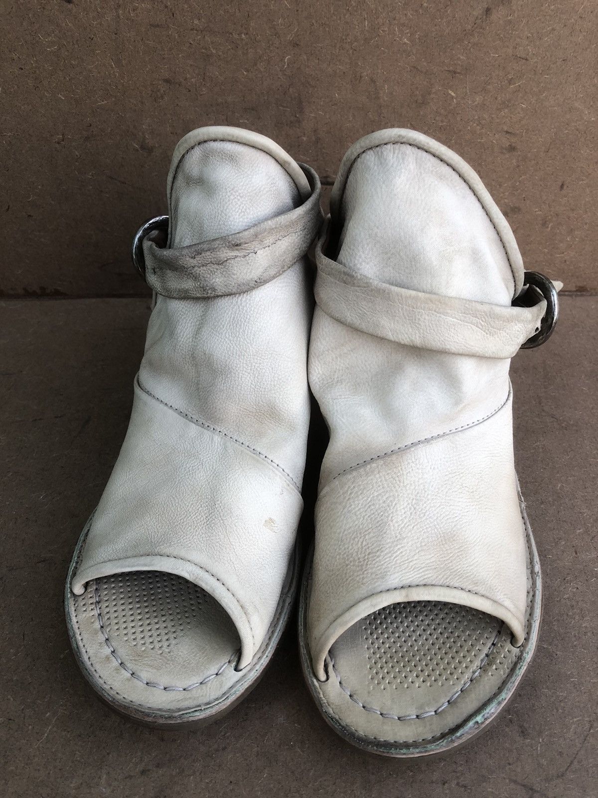 A.S.98 A.S 98 Ivory calfskin Leather Women’s Heels Size 40 Size US 9 / IT 39 - 3 Thumbnail
