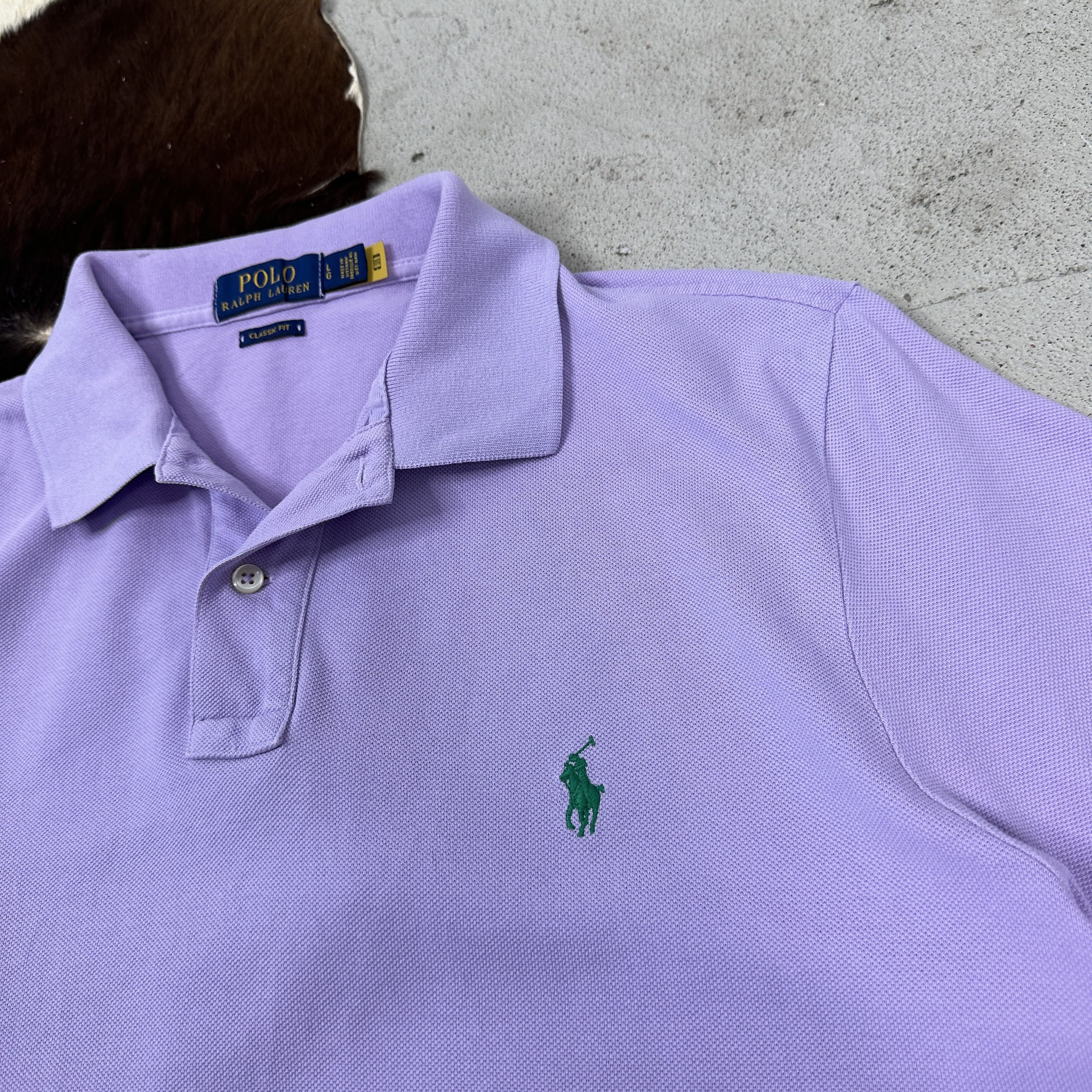 Polo Ralph Lauren × Vintage Vintage Polo Ralph Lauren Polo T-Shirt *PERFECT CONDITION* Size US L / EU 52-54 / 3 - 3 Thumbnail