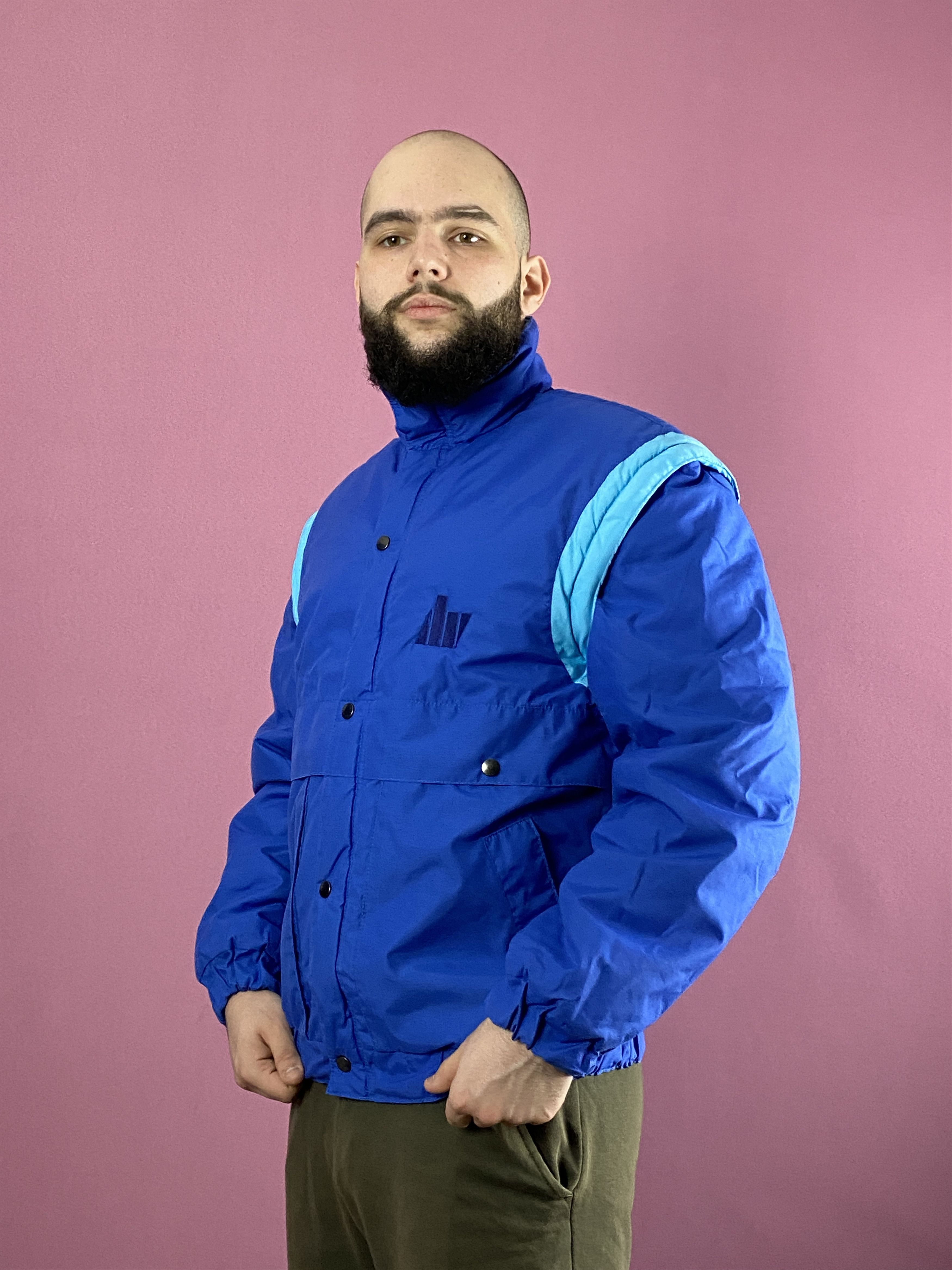 Vintage Fibersoft Vintage Men's Ski Jacket - L Convertible Sleeve Size US L / EU 52-54 / 3 - 3 Thumbnail