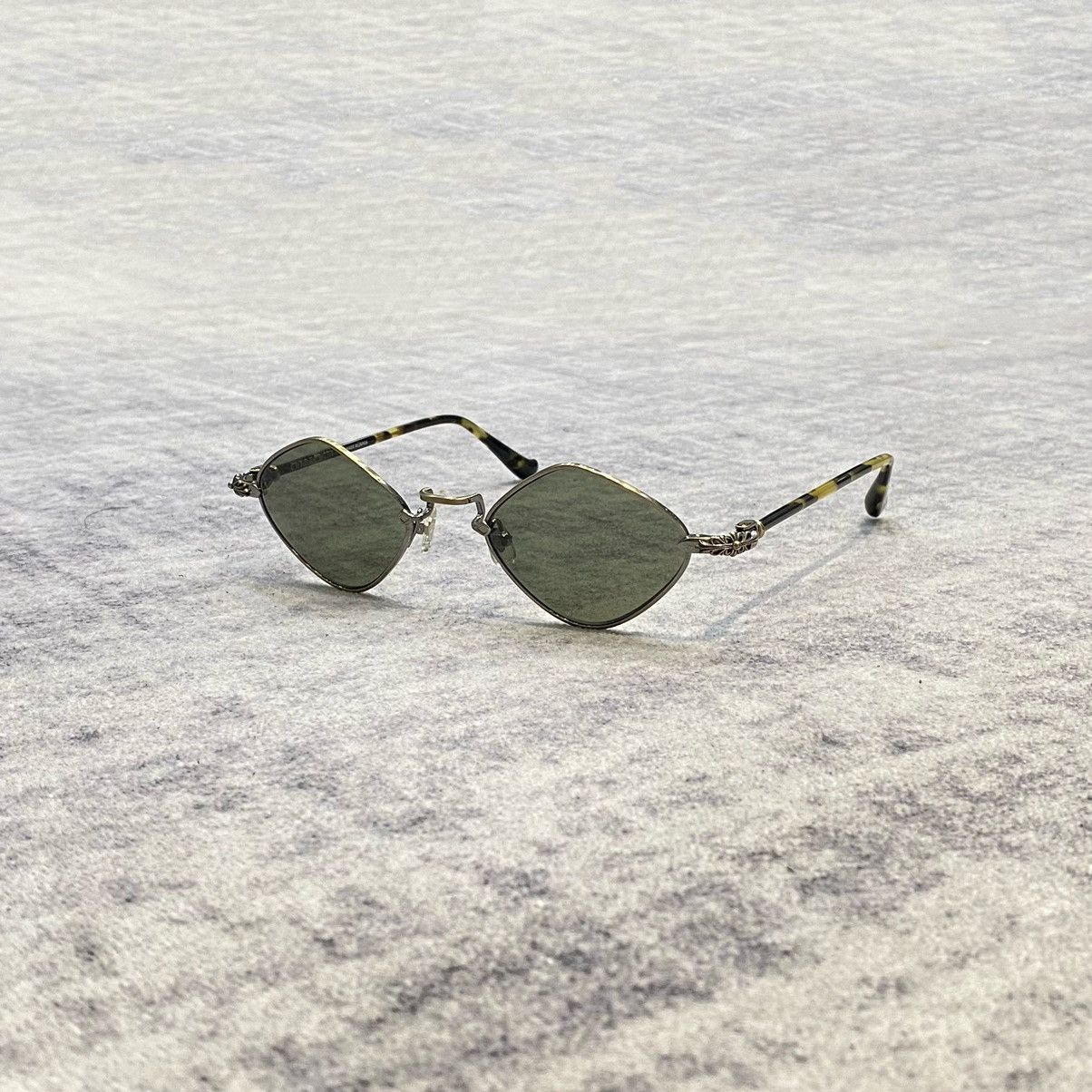 Chrome Hearts CHROME HEARTS DIAMOND DOG Antique Gold/Hollywood Tortoise Size ONE SIZE - 1 Thumbnail