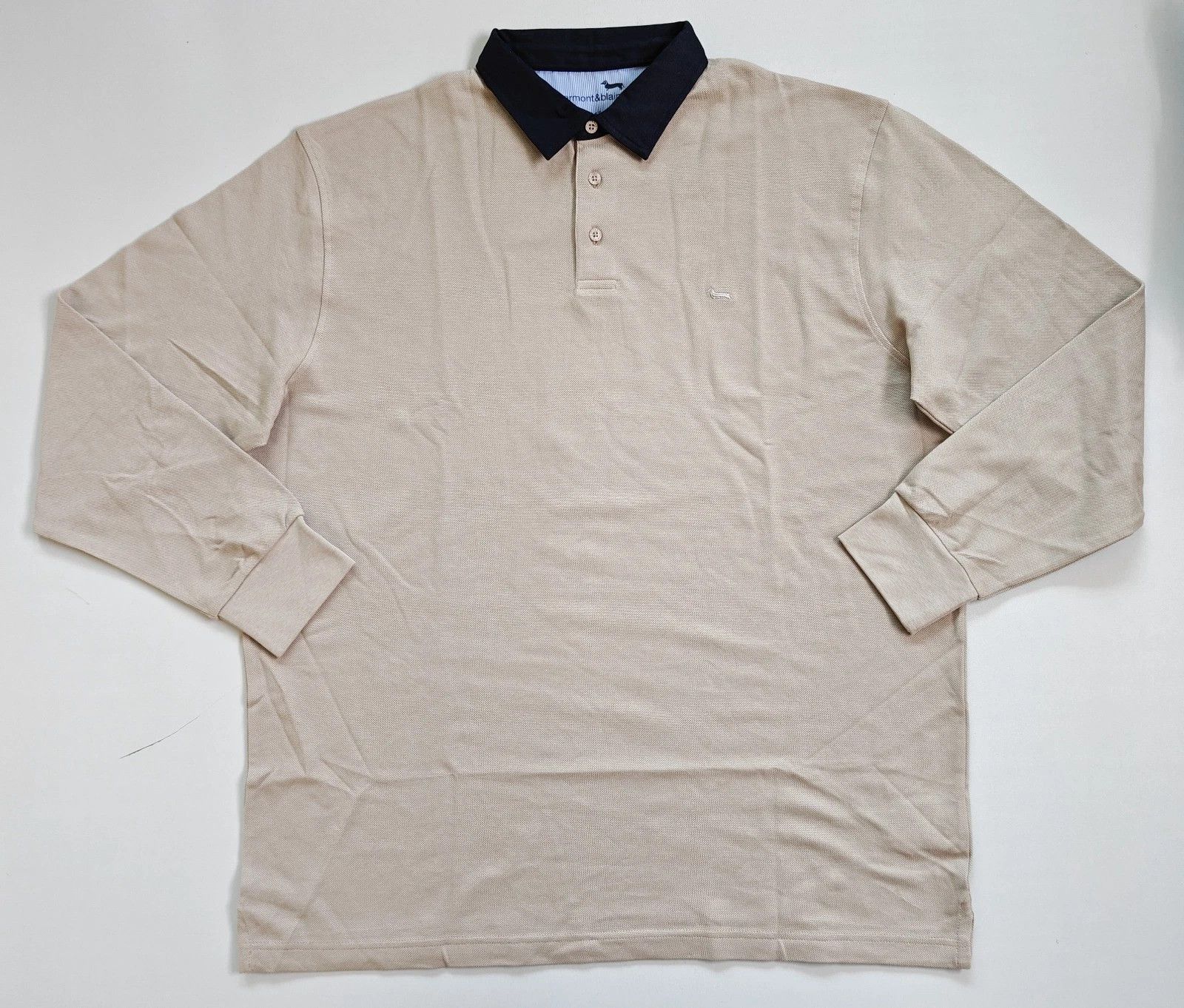 Harmont & Blaine Harmont & Blaine Longsleeves Polo Shirt ASM/2117 Size US XXL / EU 58 / 5 - 2 Thumbnail