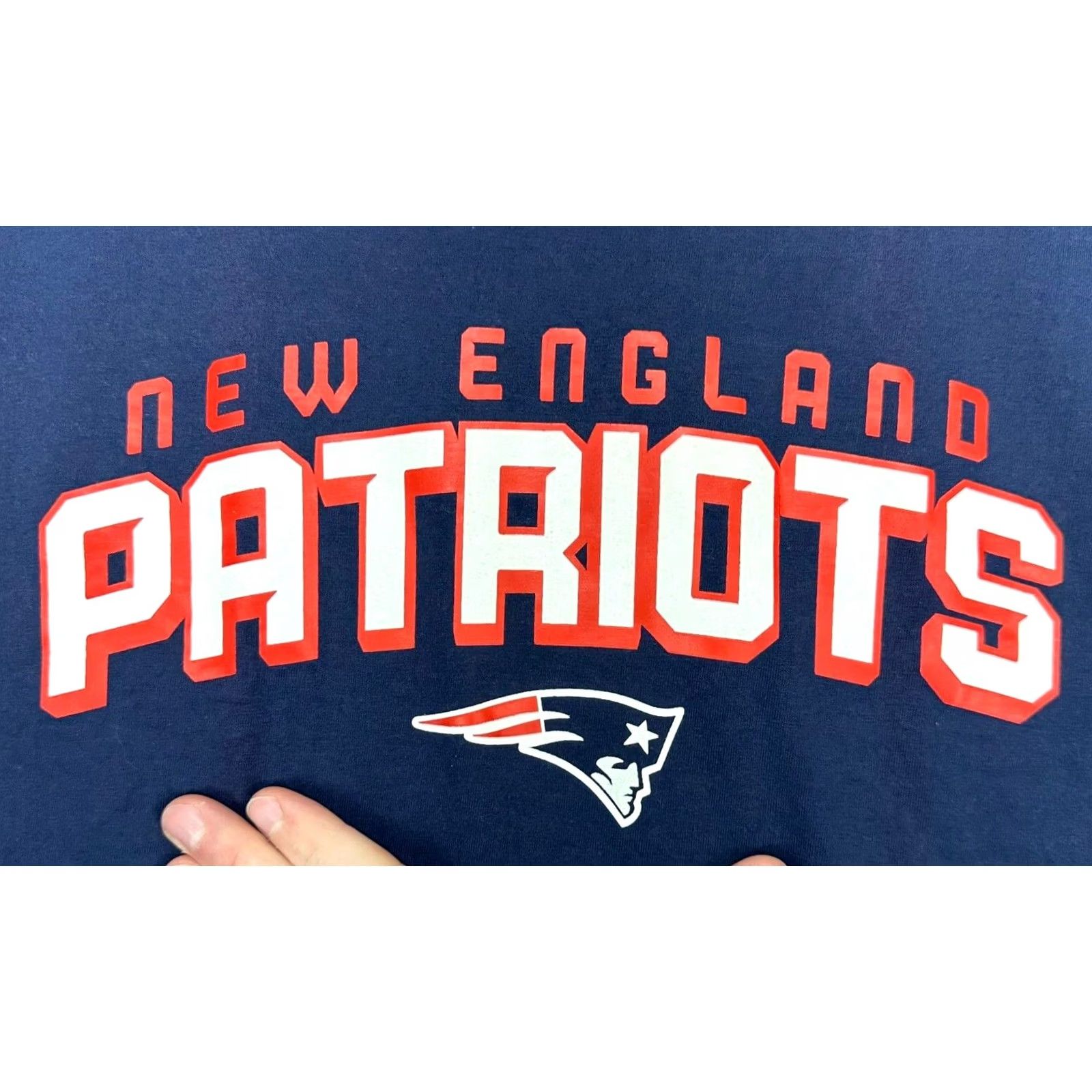Reebok New England Patriots Shirt Adult XL Navy NFL Football Tee Crew Neck Mens Reebok Size US XL / EU 56 / 4 - 5 Thumbnail