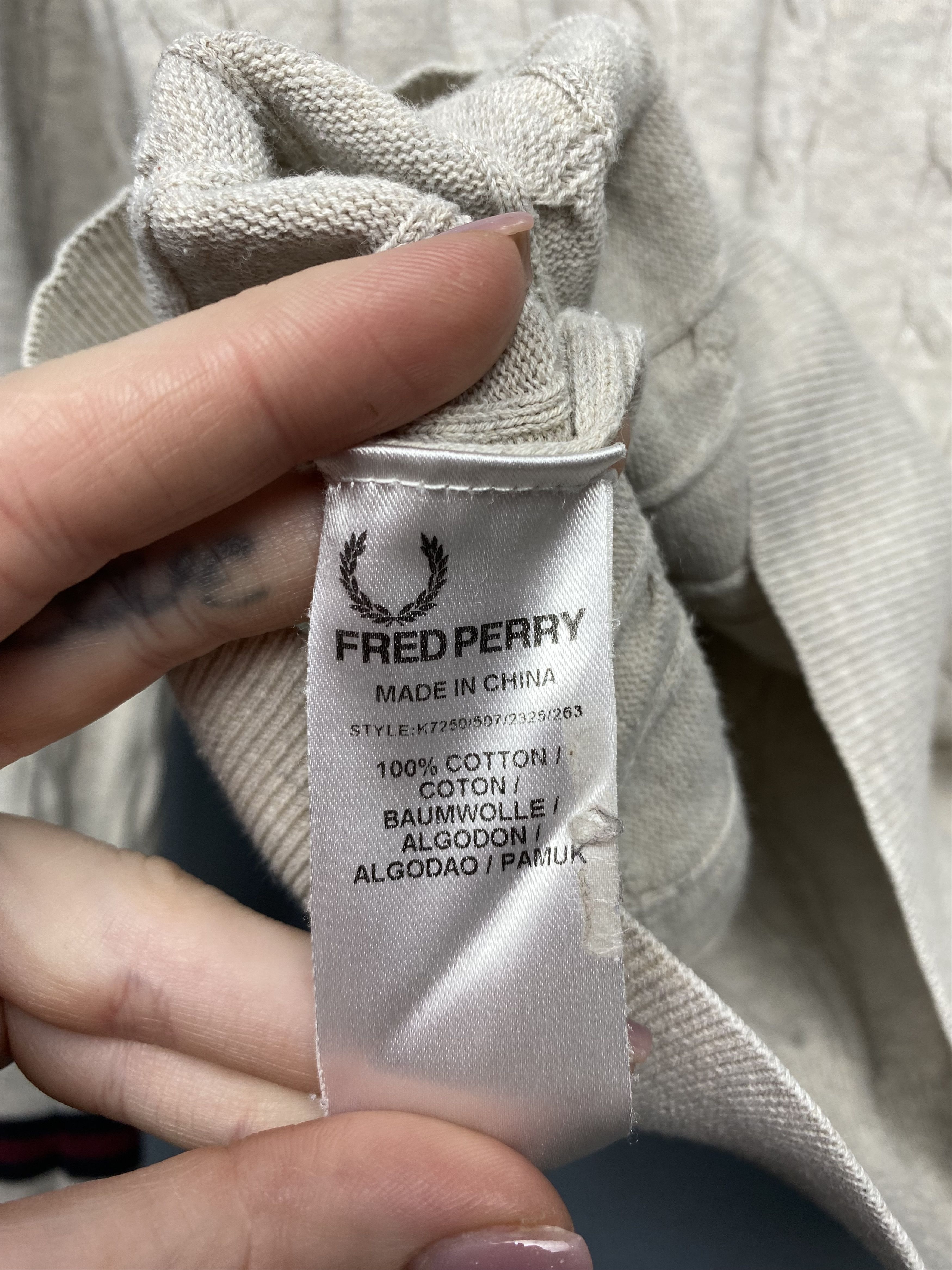 Fred Perry Fred Perry Vintage Mens V-Neck Knit Sweater Size US M / EU 48-50 / 2 - 6 Thumbnail