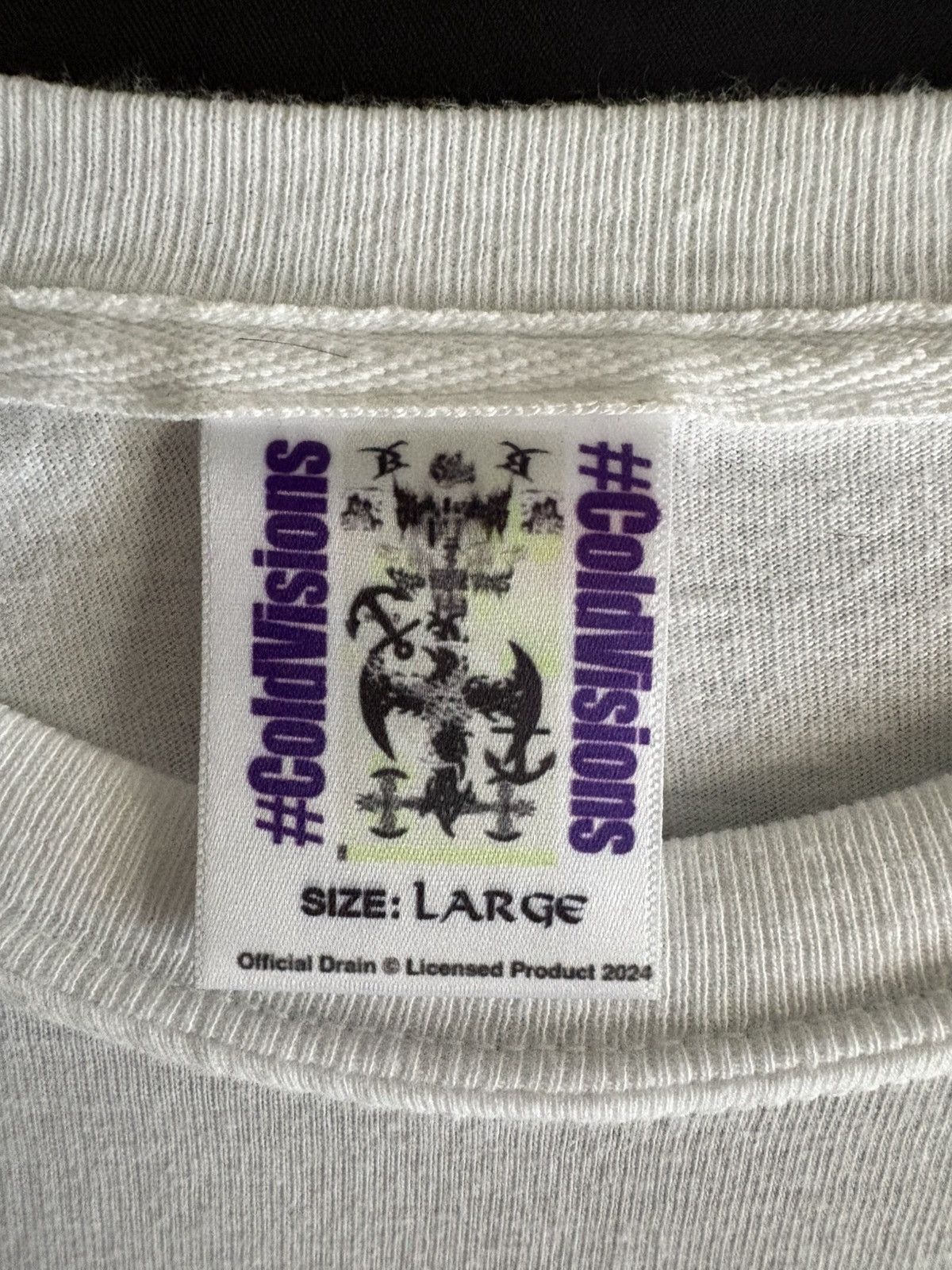 Other Bladee 2024 Cold Visions Tee Size US L / EU 52-54 / 3 - 3 Thumbnail