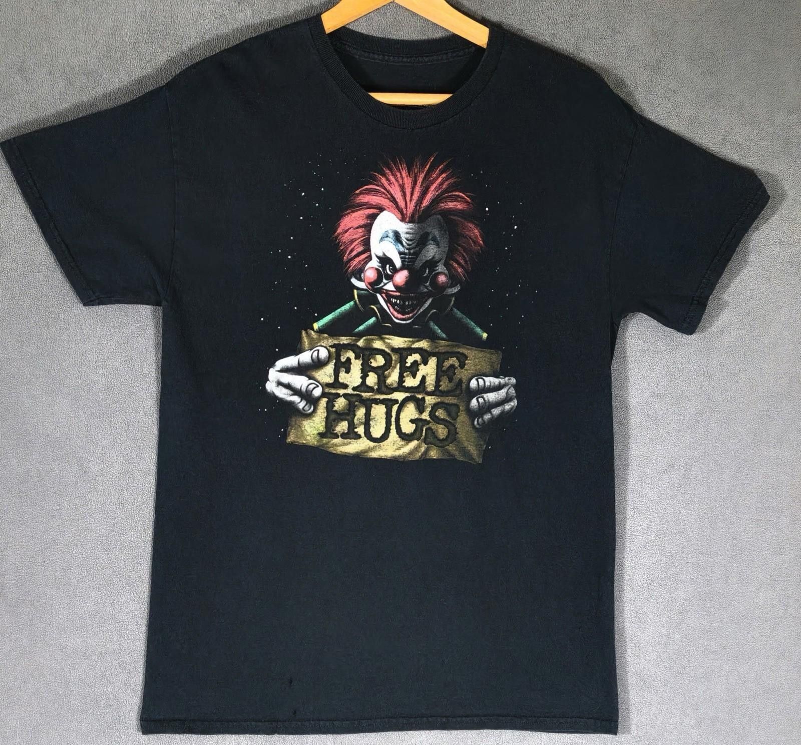 Other Killer Klowns from Outer Space T-Shirt Free Hugs Horror M #2 Size US M / EU 48-50 / 2 - 1 Thumbnail