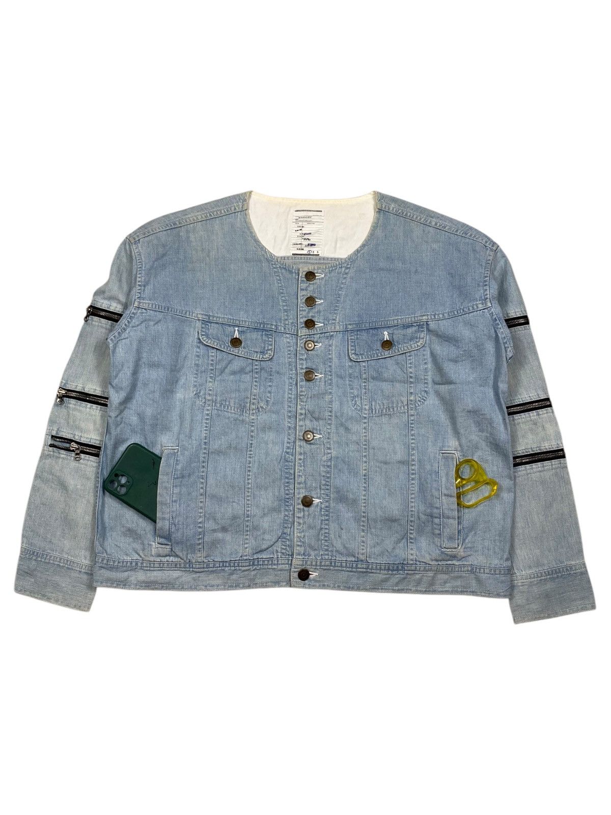 SHAREEF 2006 Shareef - Excella Zip Denim Jacket Size US M / EU 48-50 / 2 - 9 Thumbnail