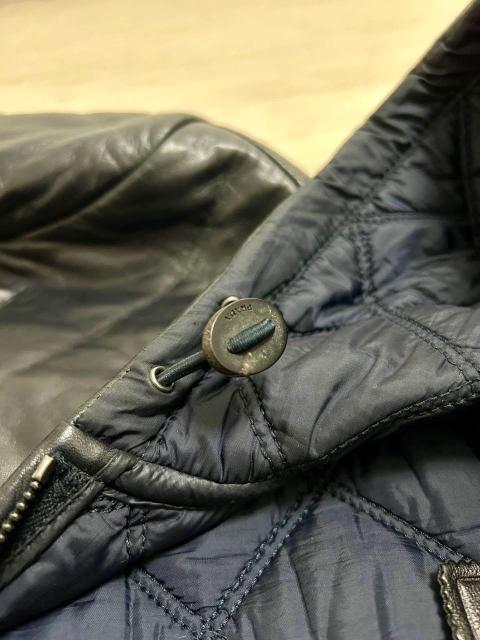 Prada Prada Mainline Luxurious Dark Ink Nappa Lamb Quilted Jacket Size US M / EU 48-50 / 2 - 12 Thumbnail