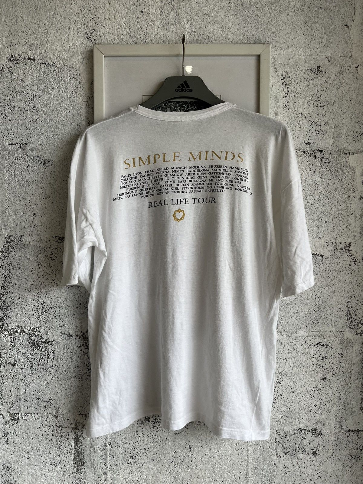 Band Tees × Vintage Vintage SIMPLE MINDS REAL LIFE 90’s T-shirt Size US L / EU 52-54 / 3 - 3 Thumbnail