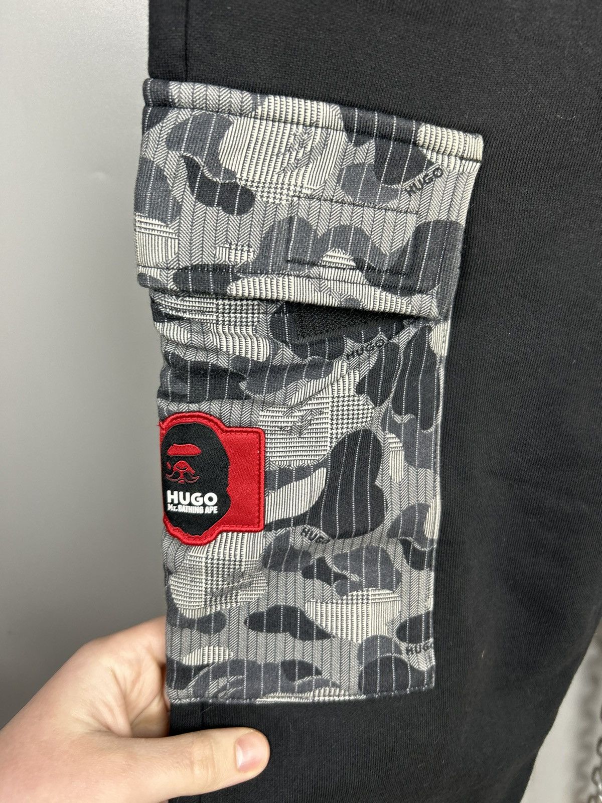 Bape × Hugo Boss Mr Bathing Ape Cargo Jogger Pants Bape&Hugo Boss Size US 30 / EU 46 - 4 Thumbnail