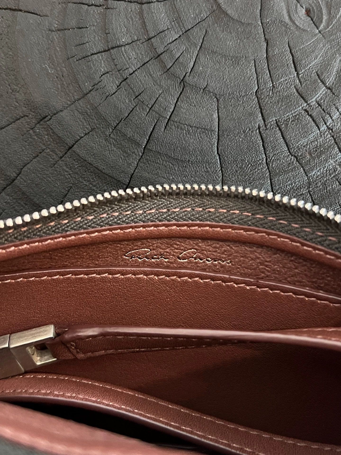 Rick Owens Rick Owens Bloody Calfskin Crossbody/Shoulder Bag Like New Size ONE SIZE - 6 Thumbnail